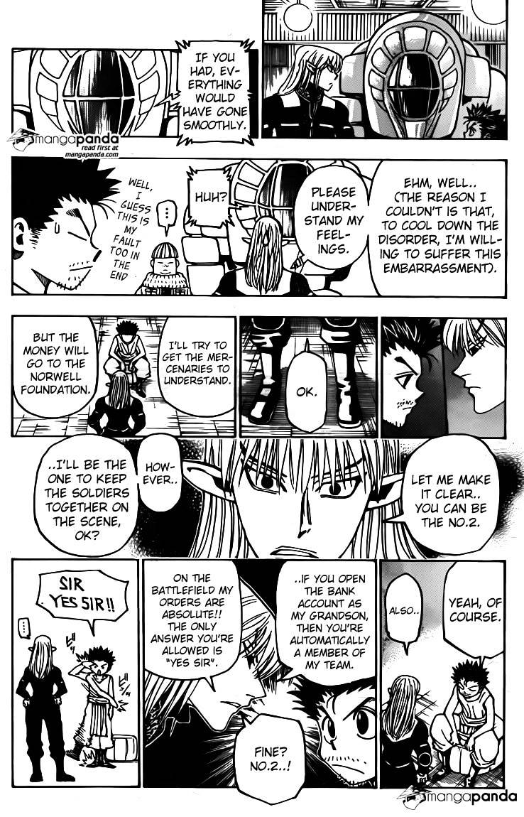 Hunter x Hunter, Chapter 347 - Inauguration image 18