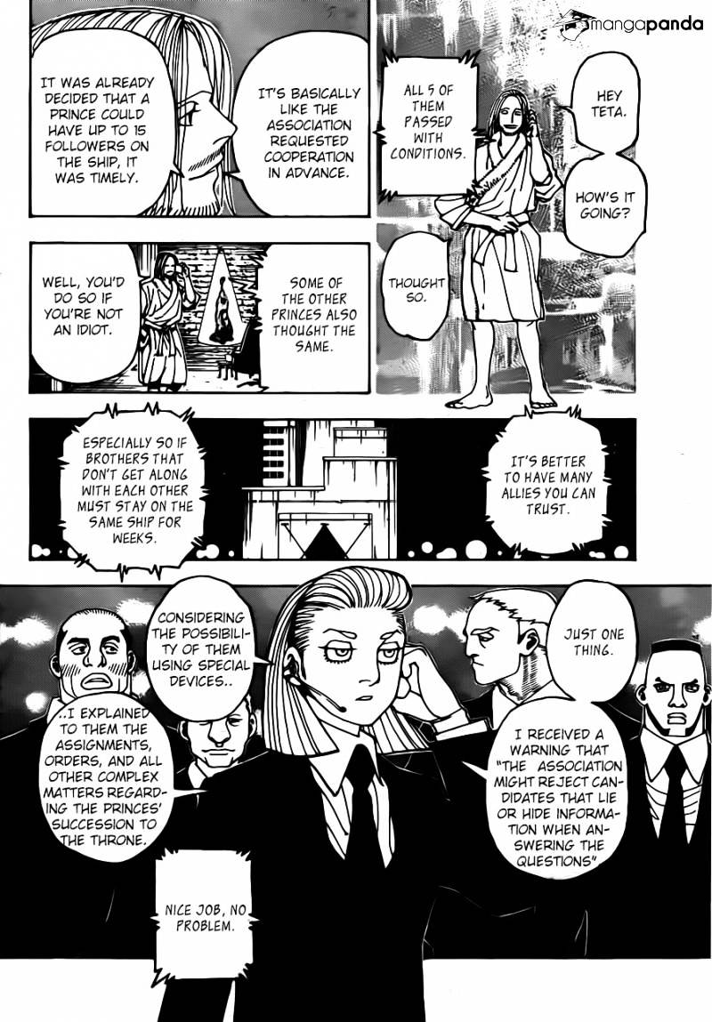 Hunter x Hunter, Chapter 348 - Preparedness image 10