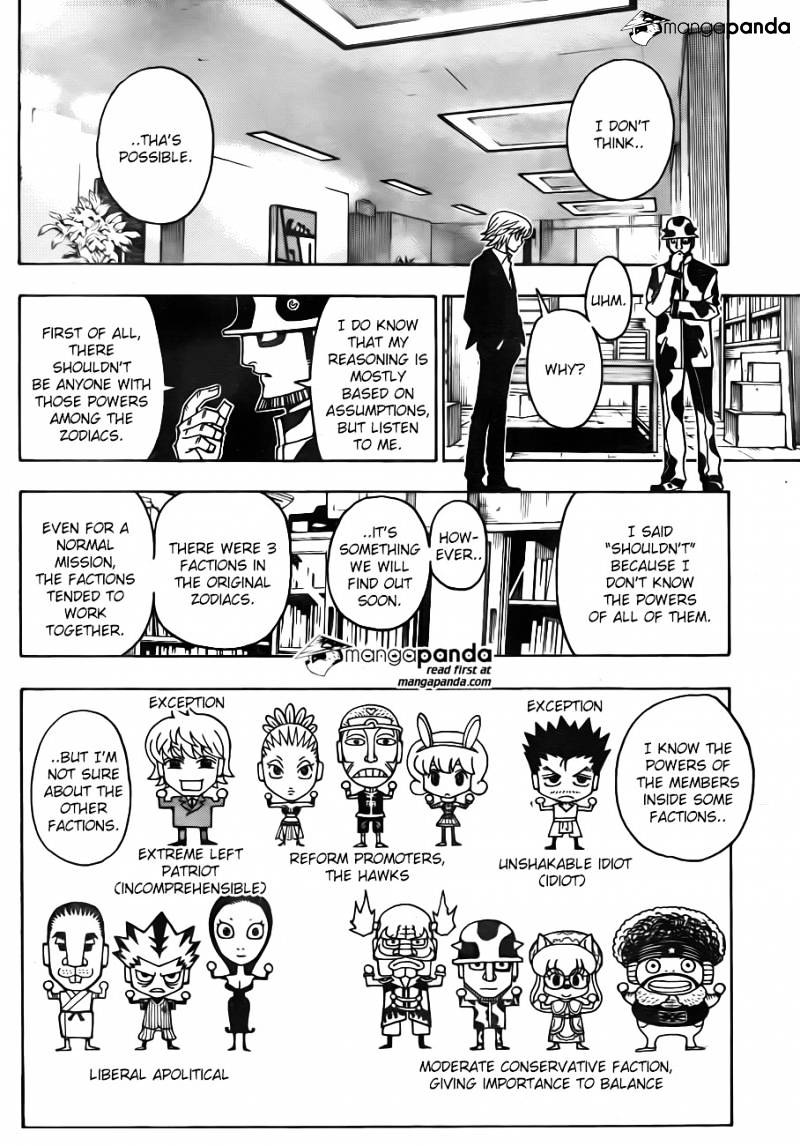 Hunter x Hunter, Chapter 348 - Preparedness image 12