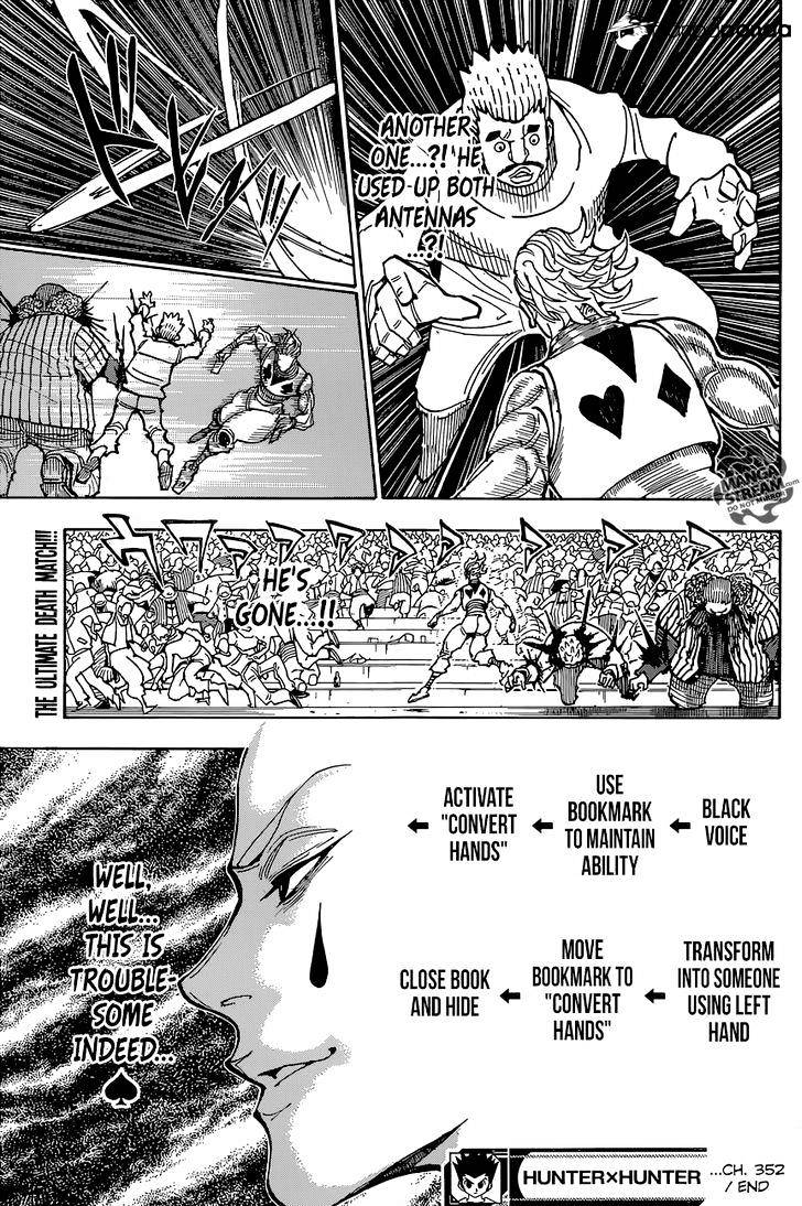 Hunter x Hunter, Chapter 352 - Troublesome image 19