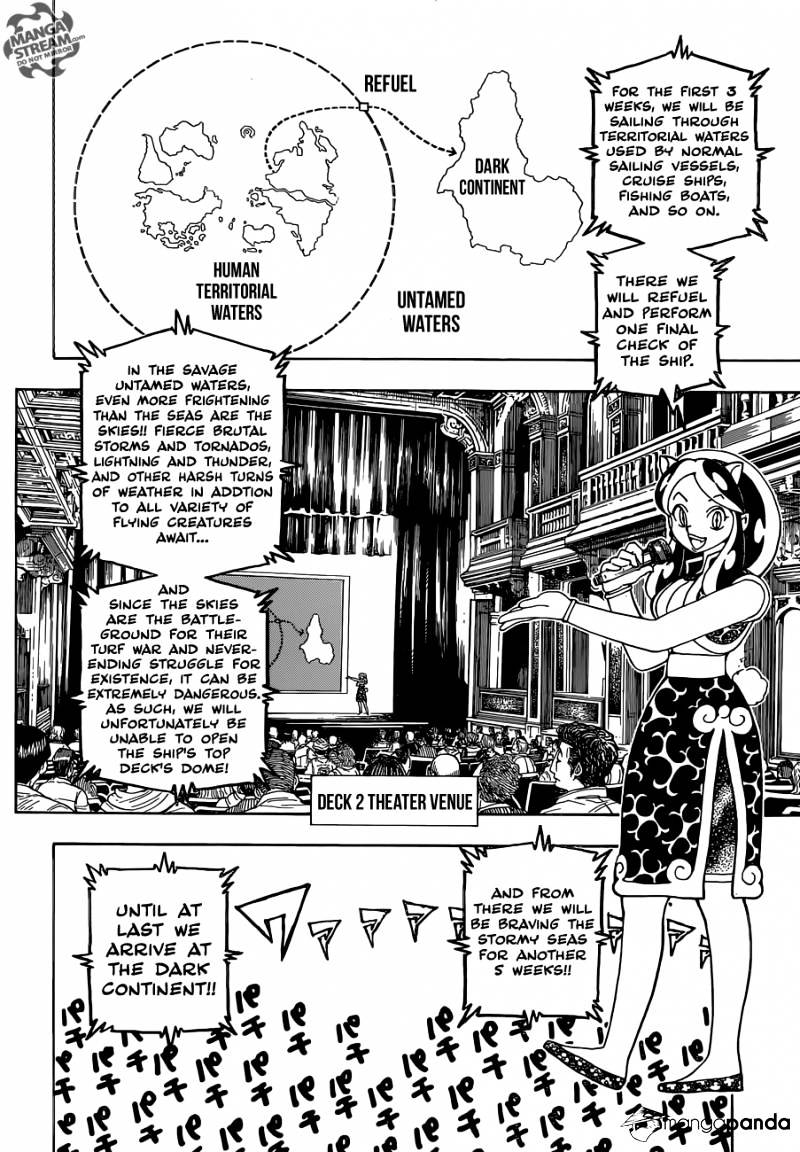 Hunter x Hunter, Chapter 359 - Departure image 03