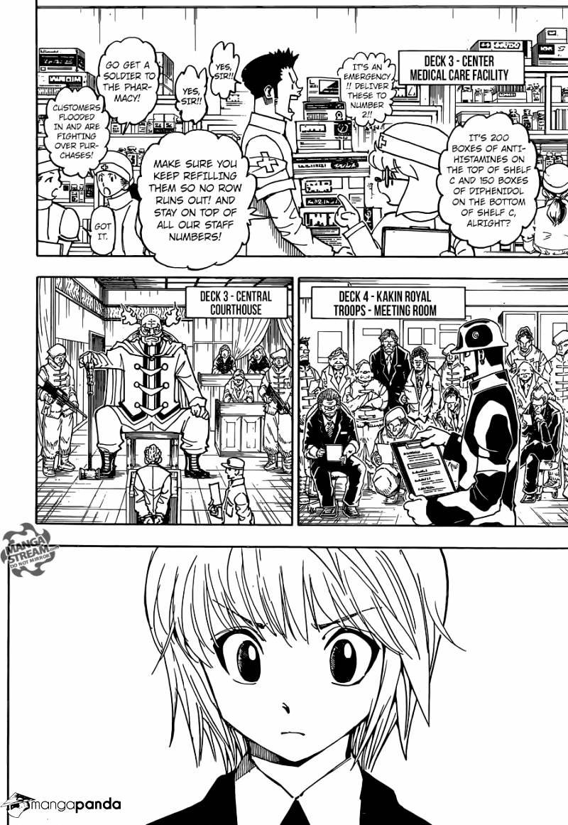 Hunter x Hunter, Chapter 359 - Departure image 07