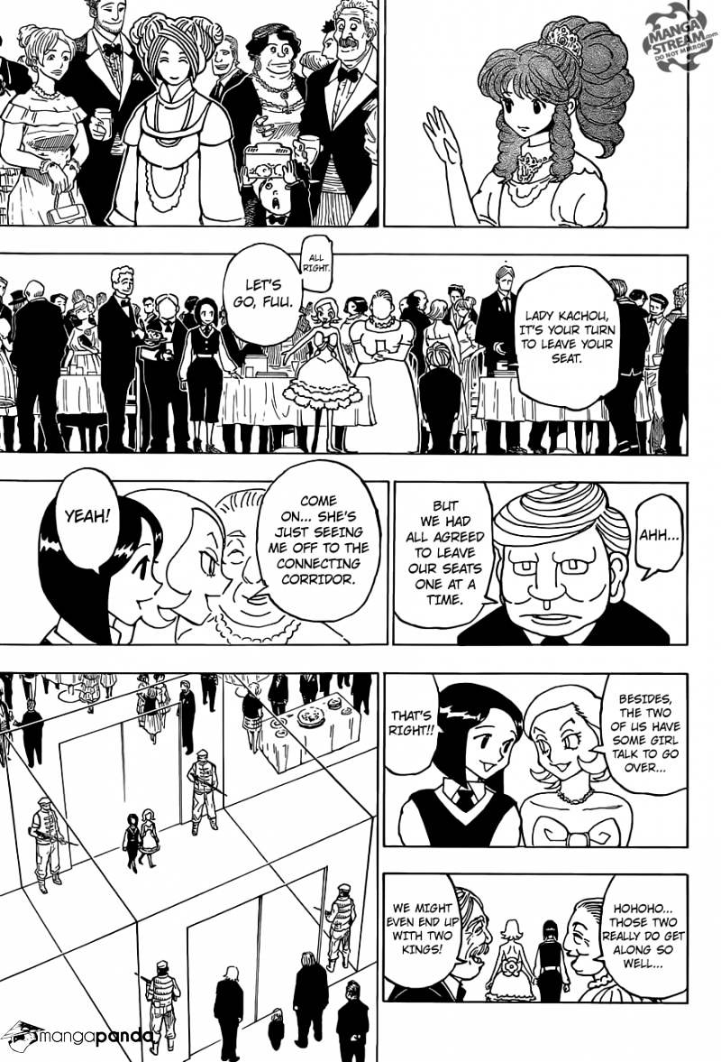 Hunter x Hunter, Chapter 359 - Departure image 14