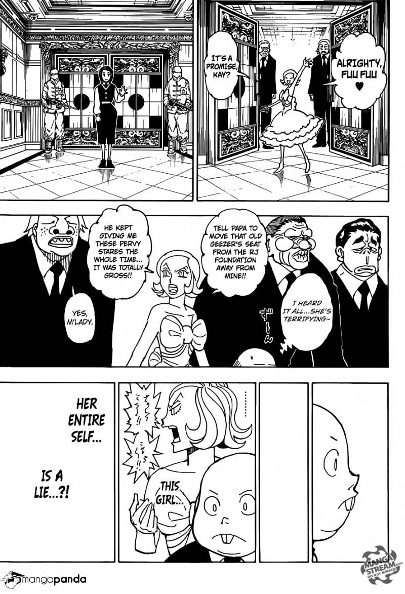 Hunter x Hunter, Chapter 359 - Departure image 16