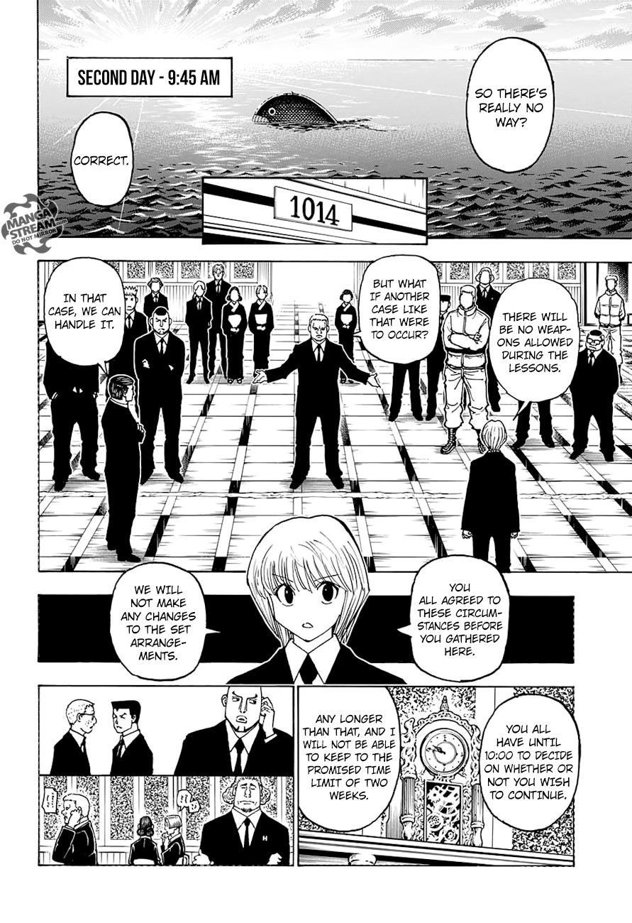 Hunter x Hunter, Chapter 371 - Mission image 04