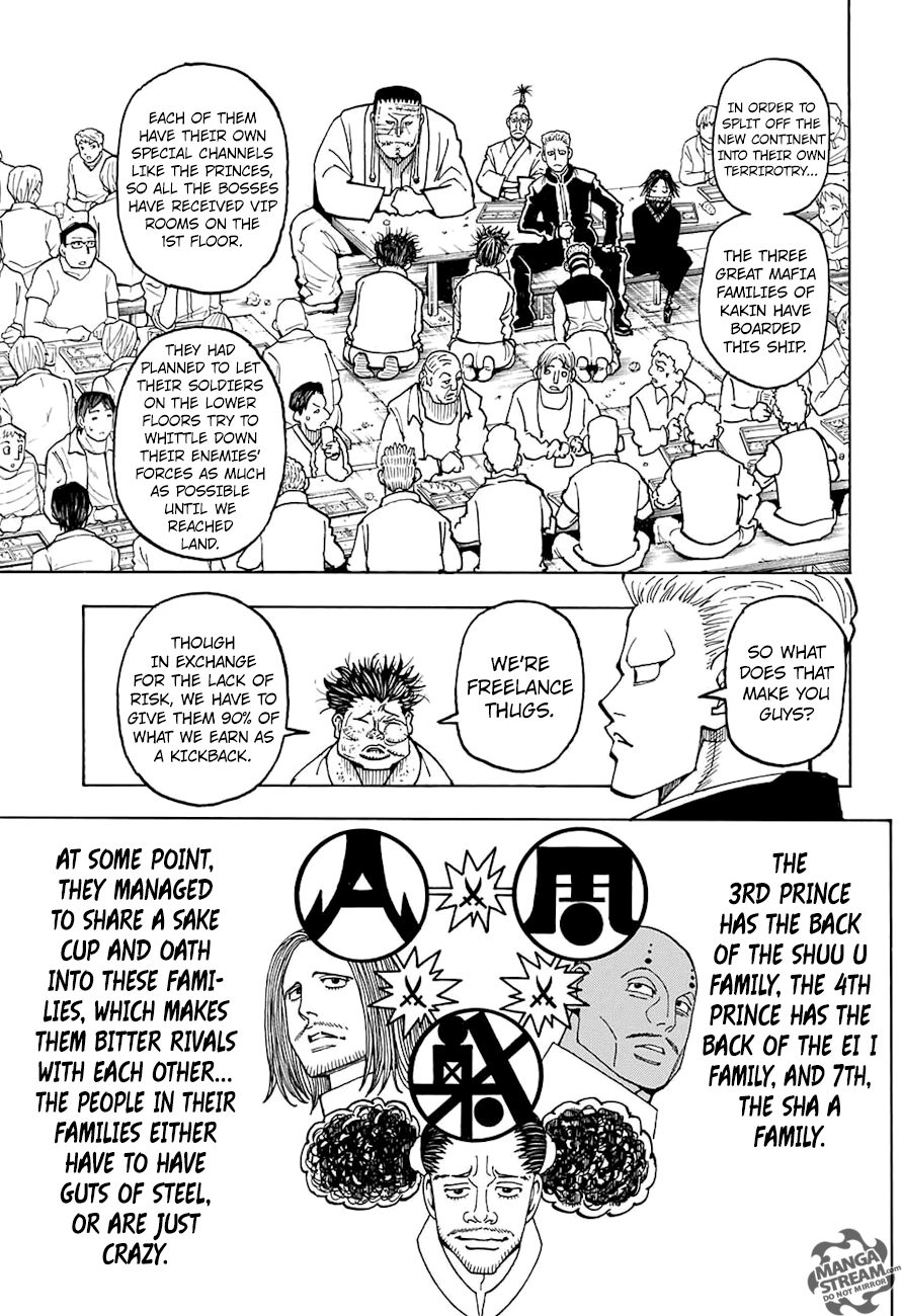 Hunter x Hunter, Chapter 371 - Mission image 15