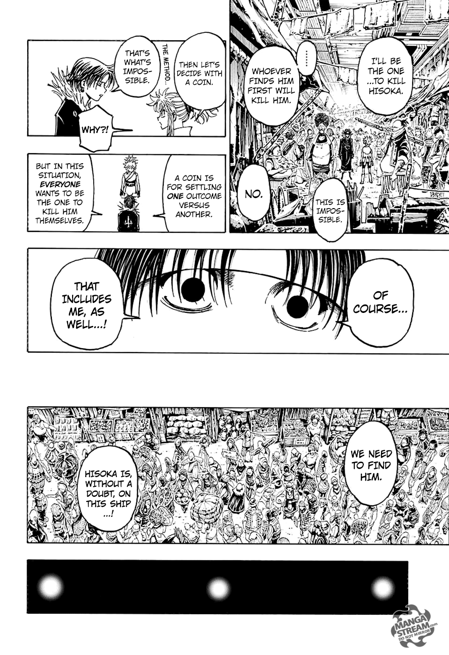 Hunter x Hunter, Chapter 371 - Mission image 18