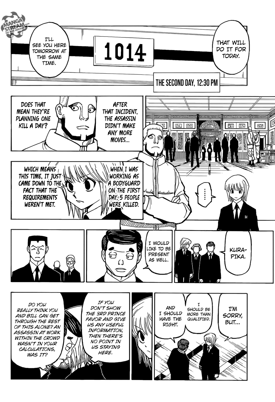 Hunter x Hunter, Chapter 372 - Elimination image 11