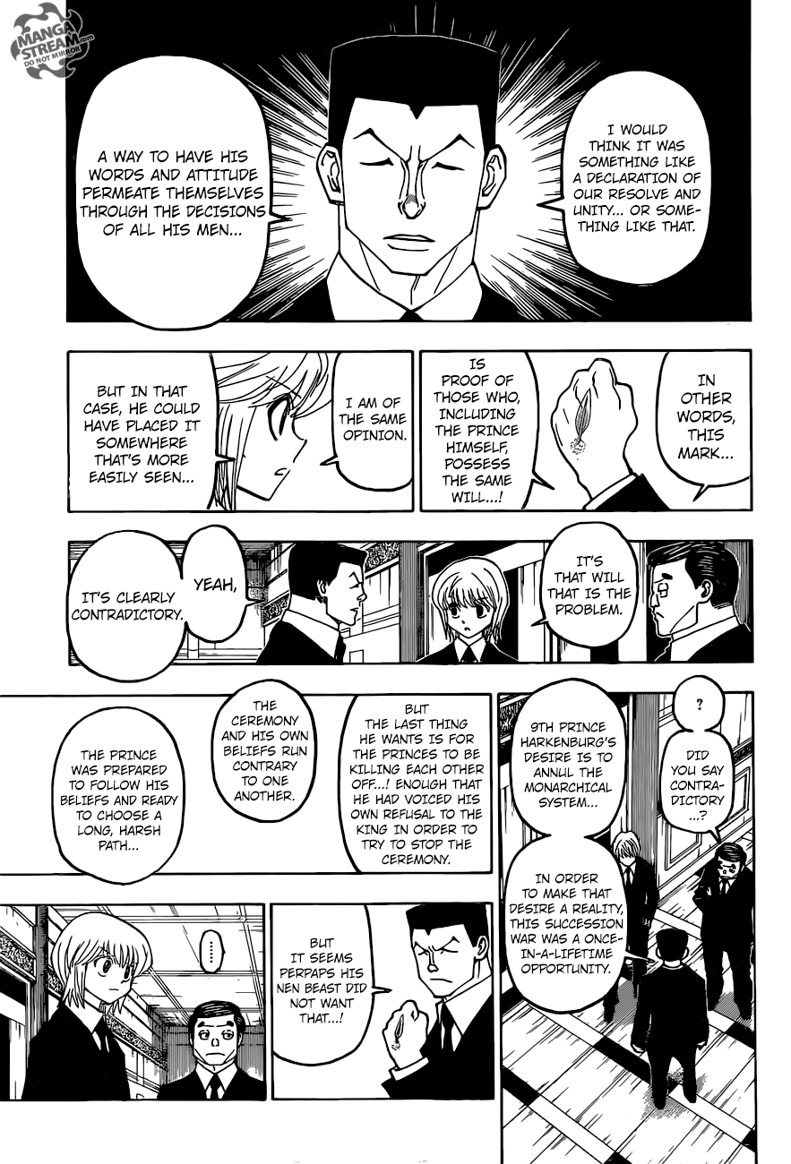 Hunter x Hunter, Chapter 372 - Elimination image 14