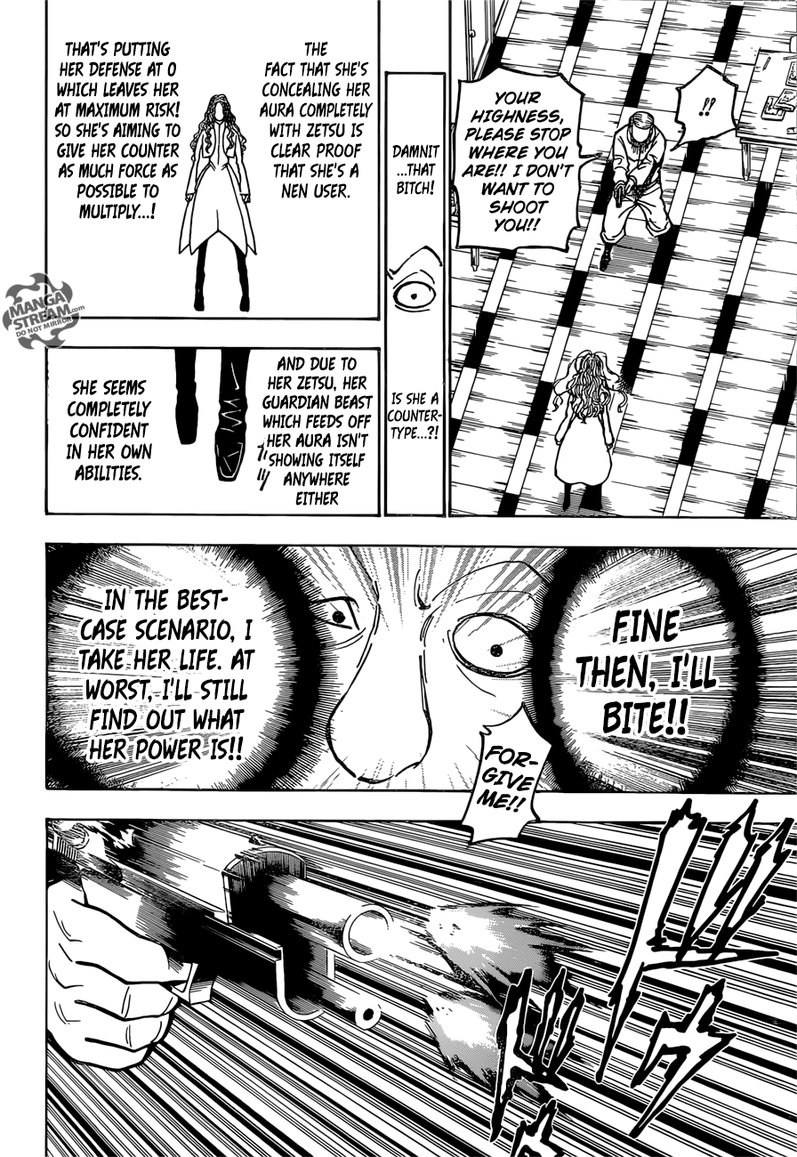 Hunter x Hunter, Chapter 373 - Succession image 04