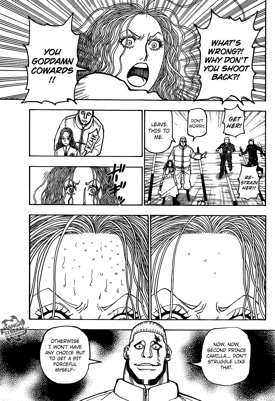 Hunter x Hunter, Chapter 373 - Succession image 15