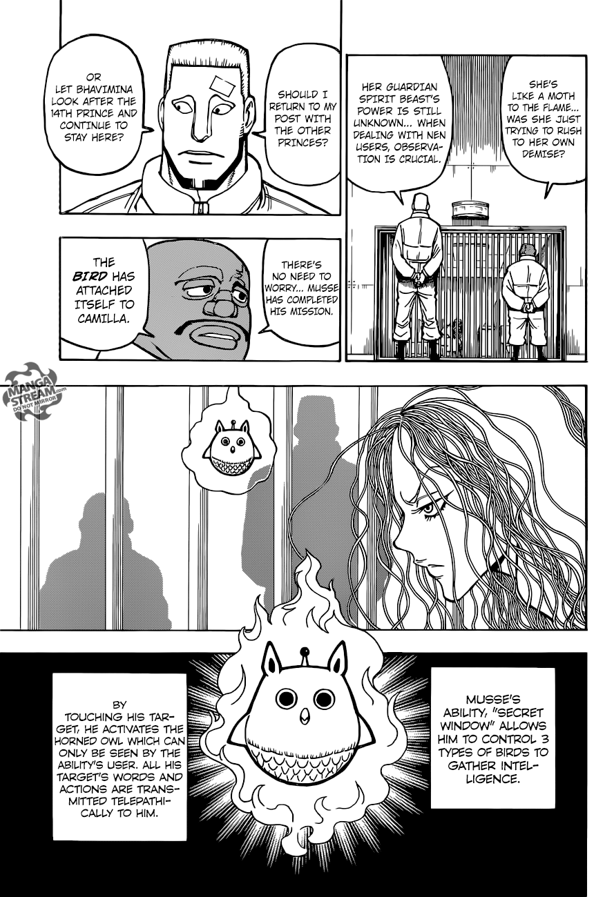 Hunter x Hunter, Chapter 373 - Succession image 17