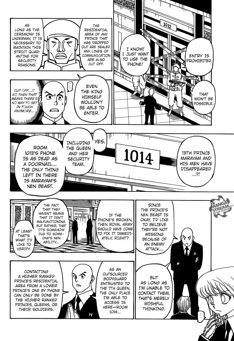 Hunter x Hunter, Chapter 373 - Succession image 20