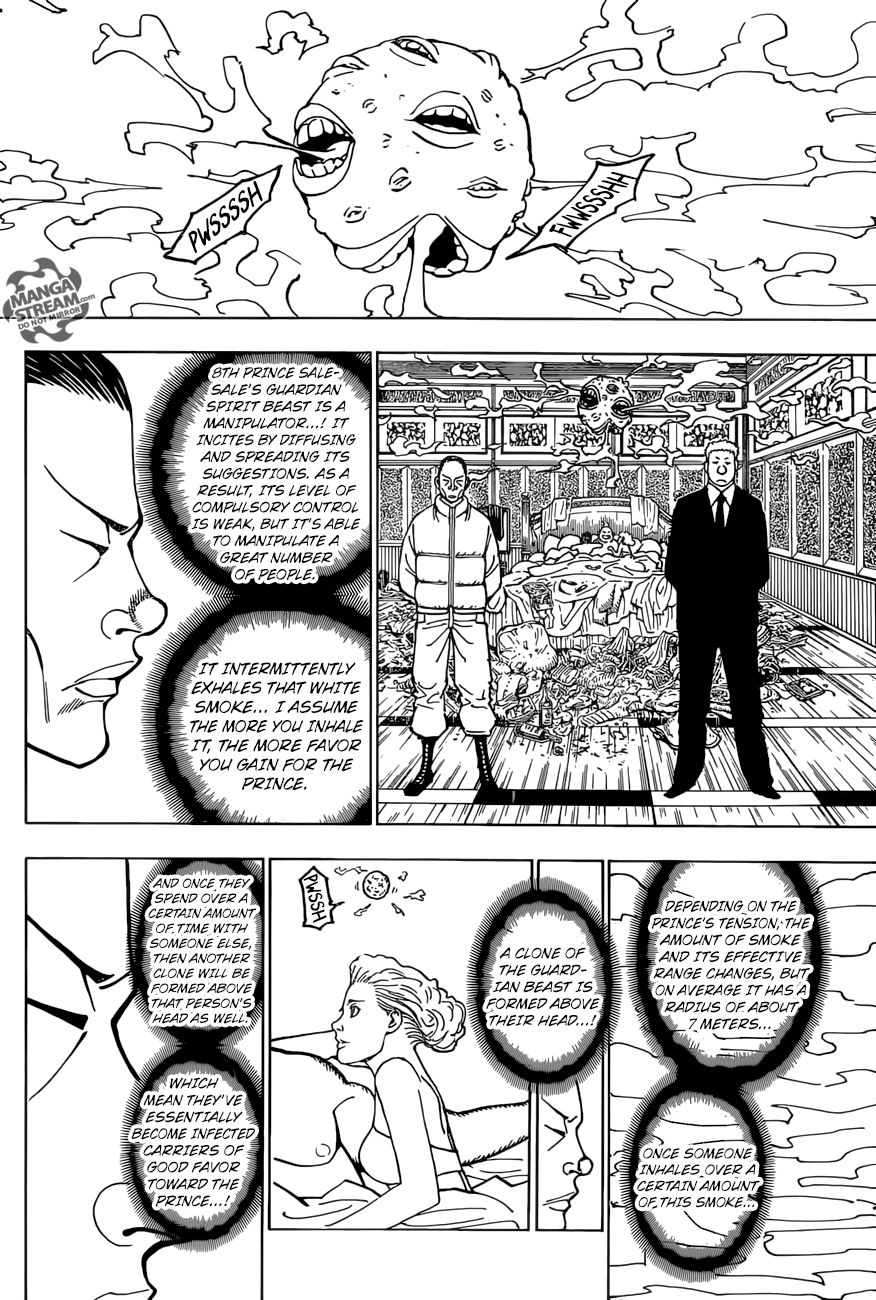 Hunter x Hunter, Chapter 374 - Ability image 16