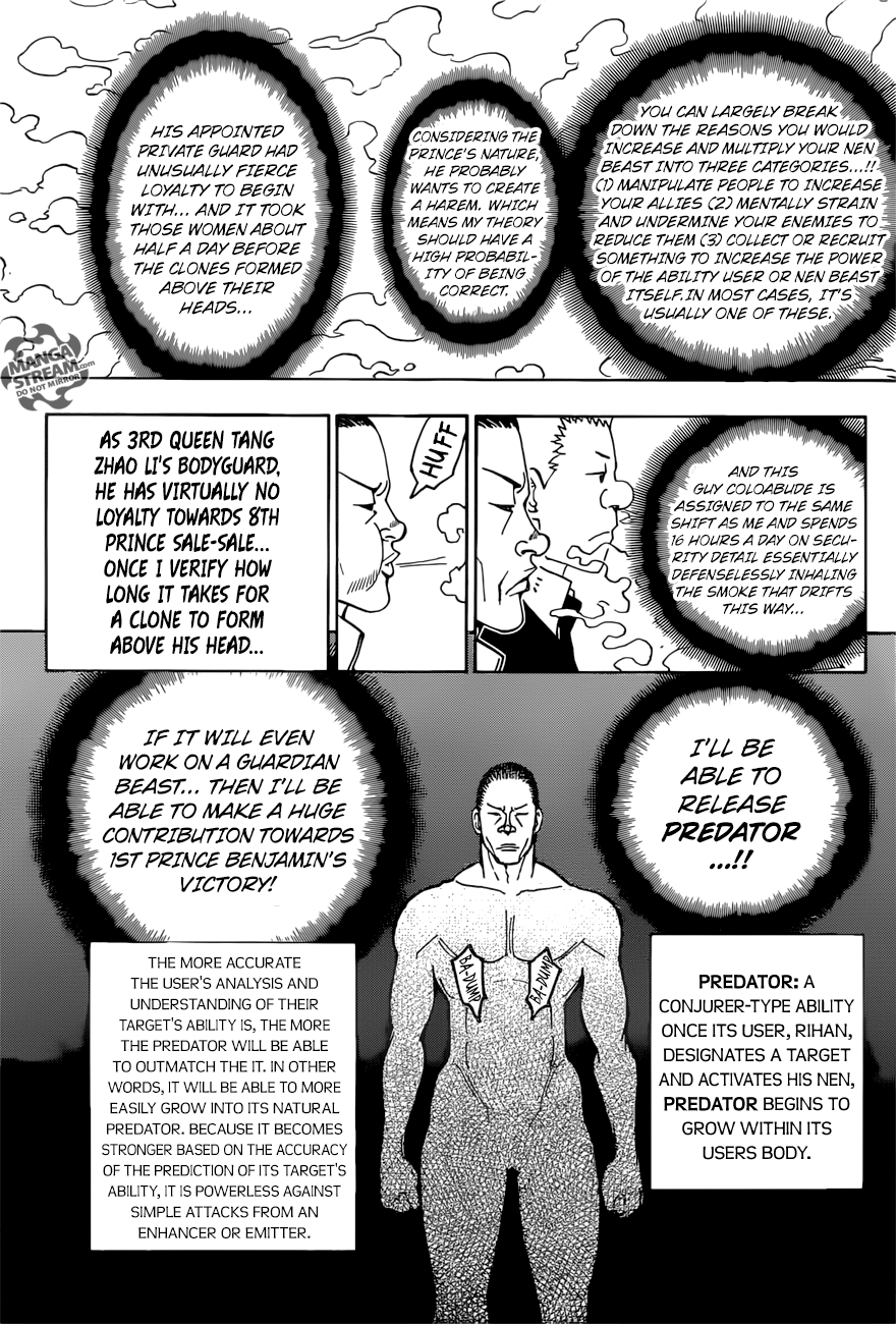 Hunter x Hunter, Chapter 374 - Ability image 17