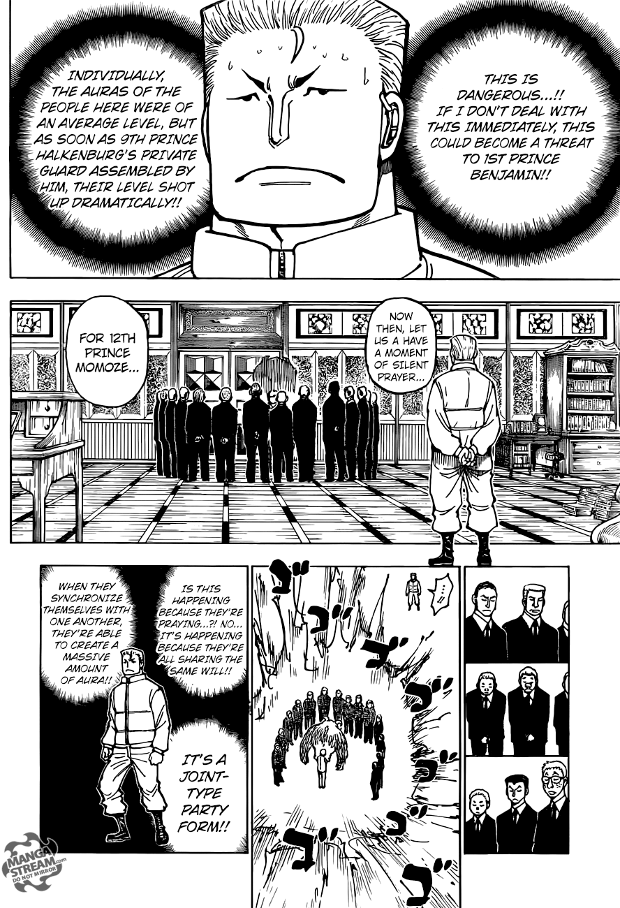 Hunter x Hunter, Chapter 375 - Persuasion image 05