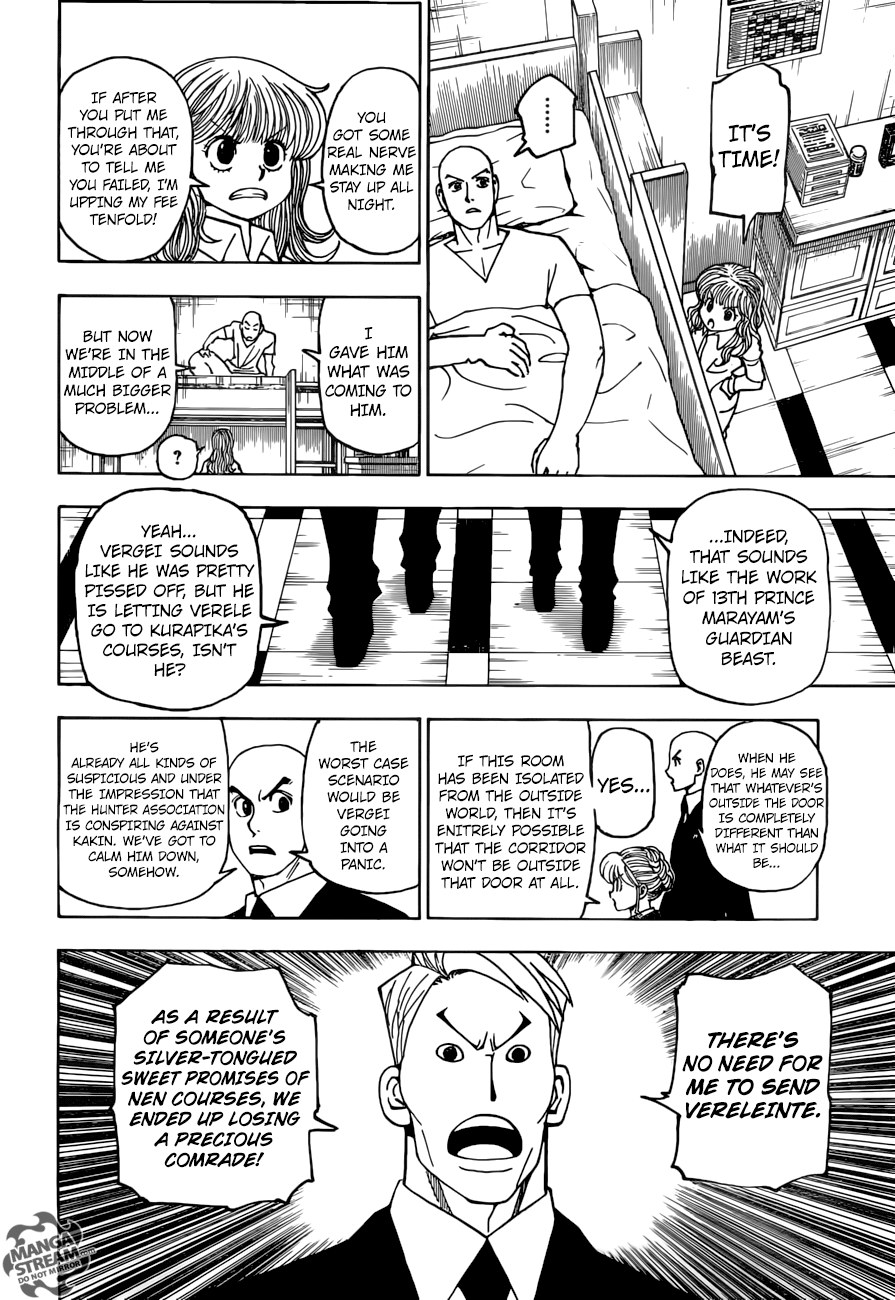 Hunter x Hunter, Chapter 375 - Persuasion image 11