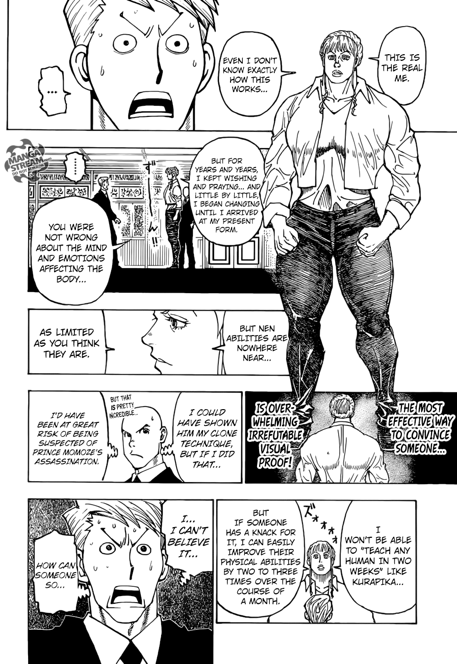 Hunter x Hunter, Chapter 375 - Persuasion image 13