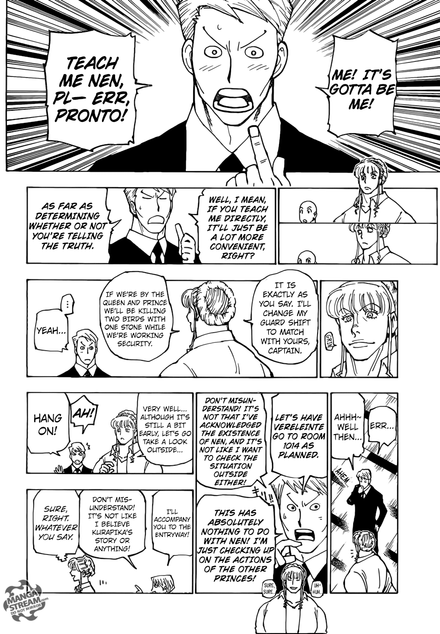 Hunter x Hunter, Chapter 375 - Persuasion image 15