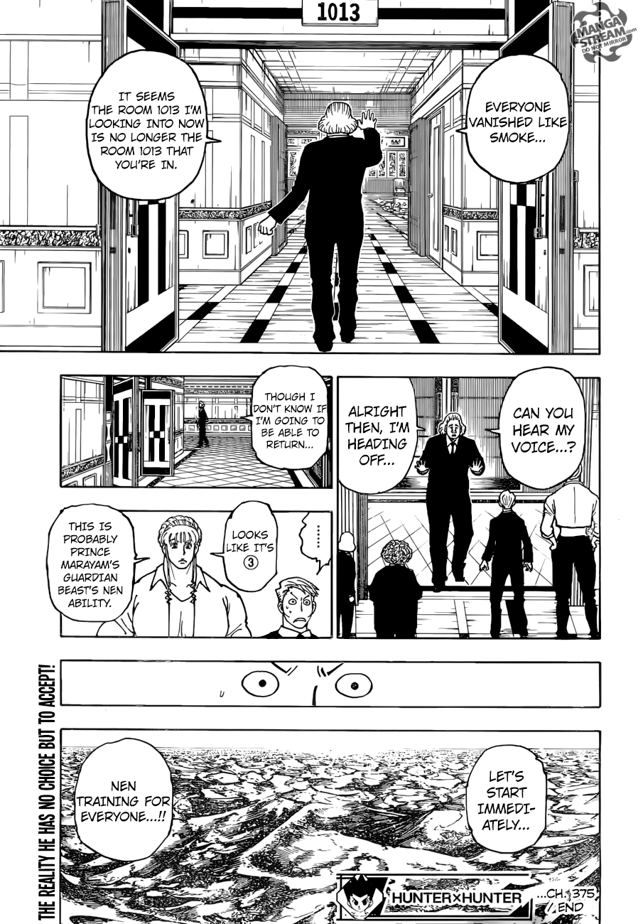 Hunter x Hunter, Chapter 375 - Persuasion image 20