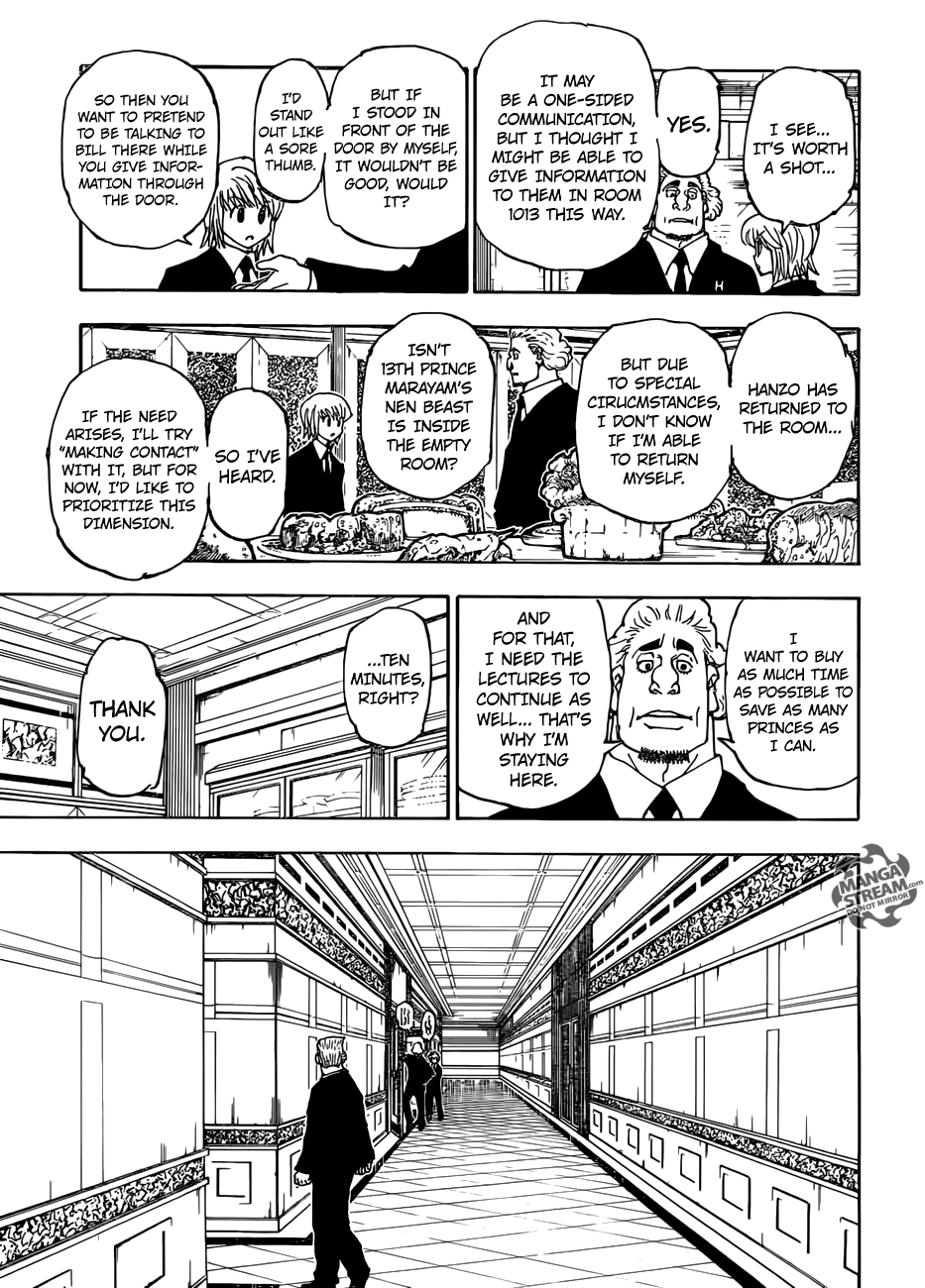 Hunter x Hunter, Chapter 376 - Determination image 11