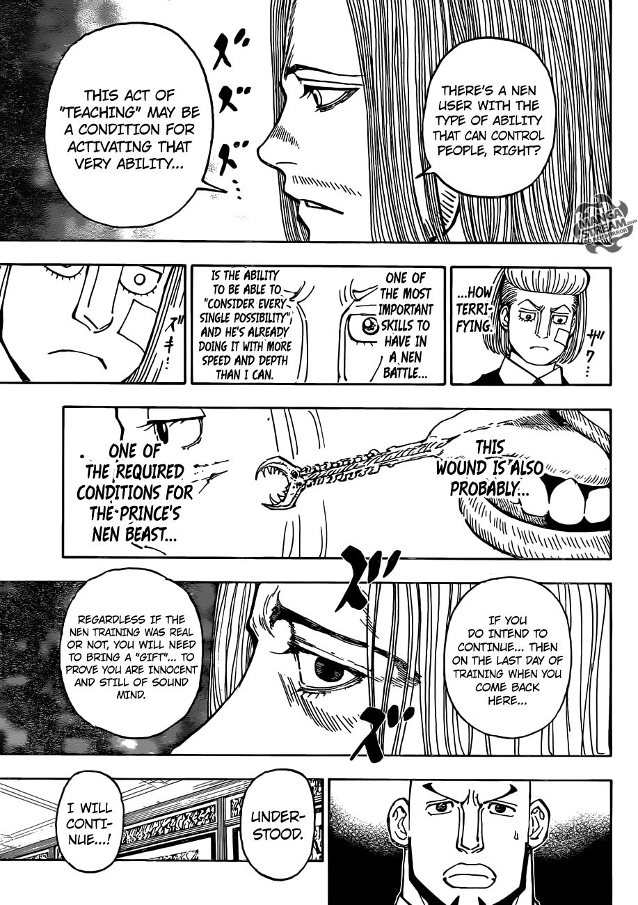 Hunter x Hunter, Chapter 376 - Determination image 19