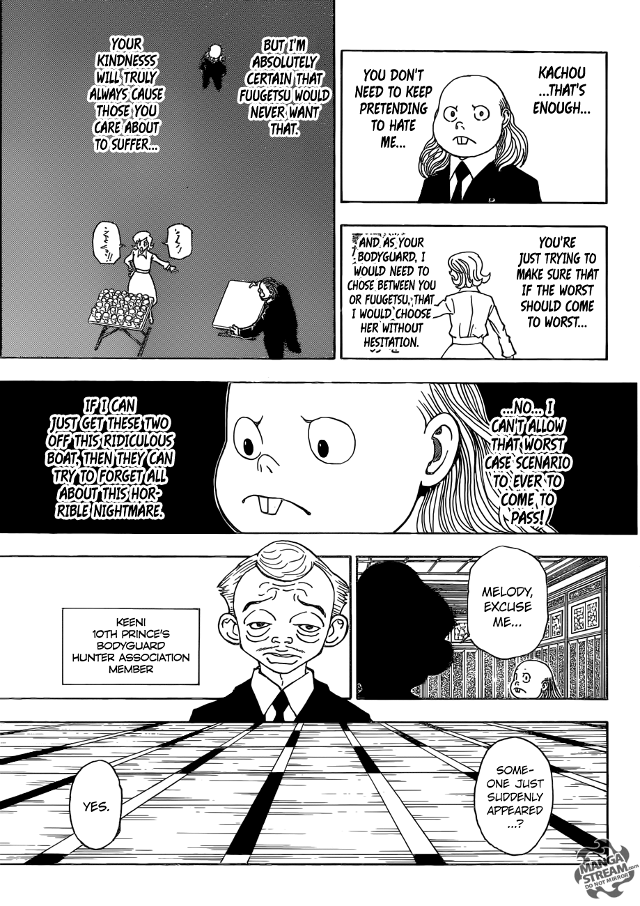 Hunter x Hunter, Chapter 377 - Sheme image 05