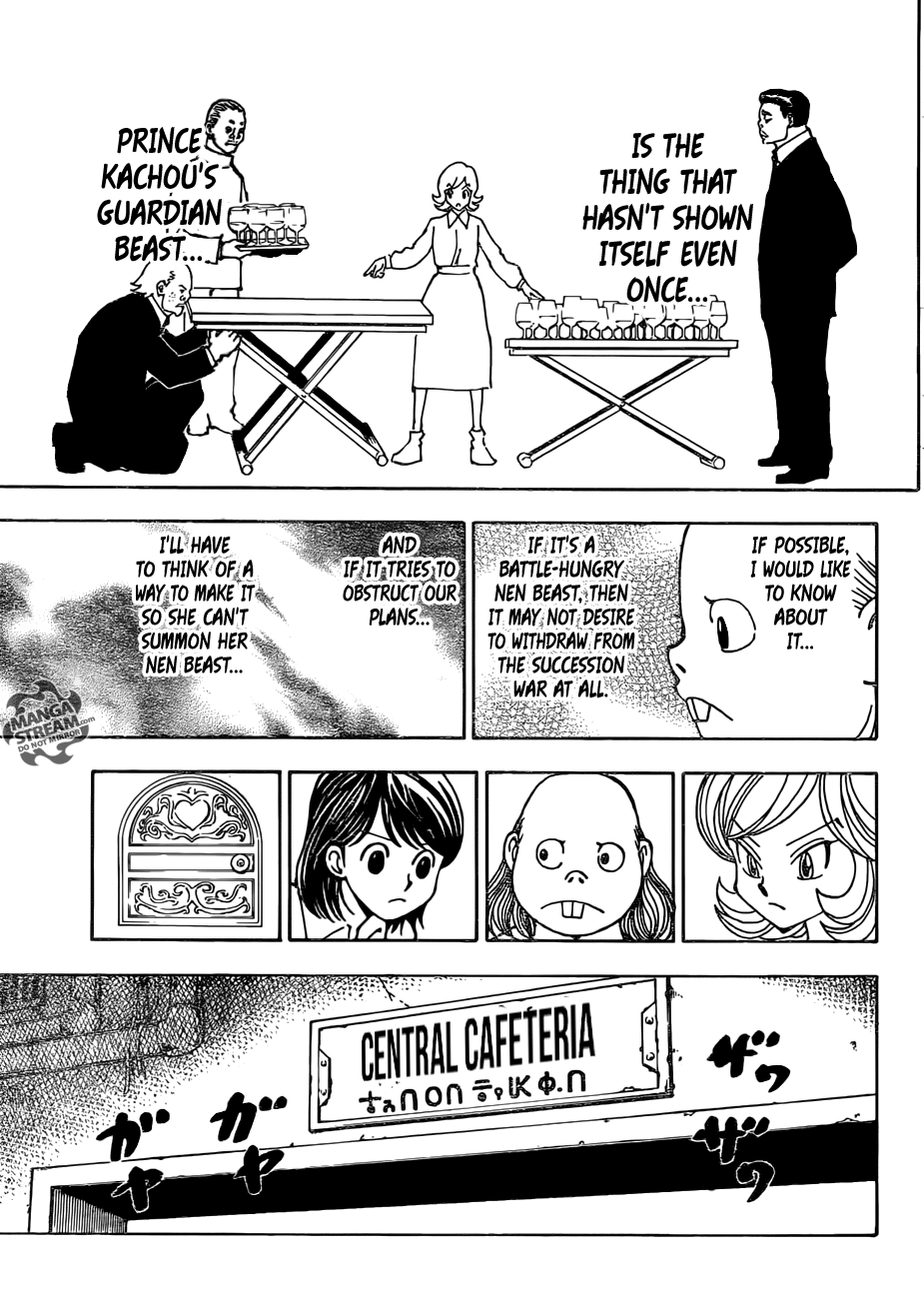 Hunter x Hunter, Chapter 377 - Sheme image 07