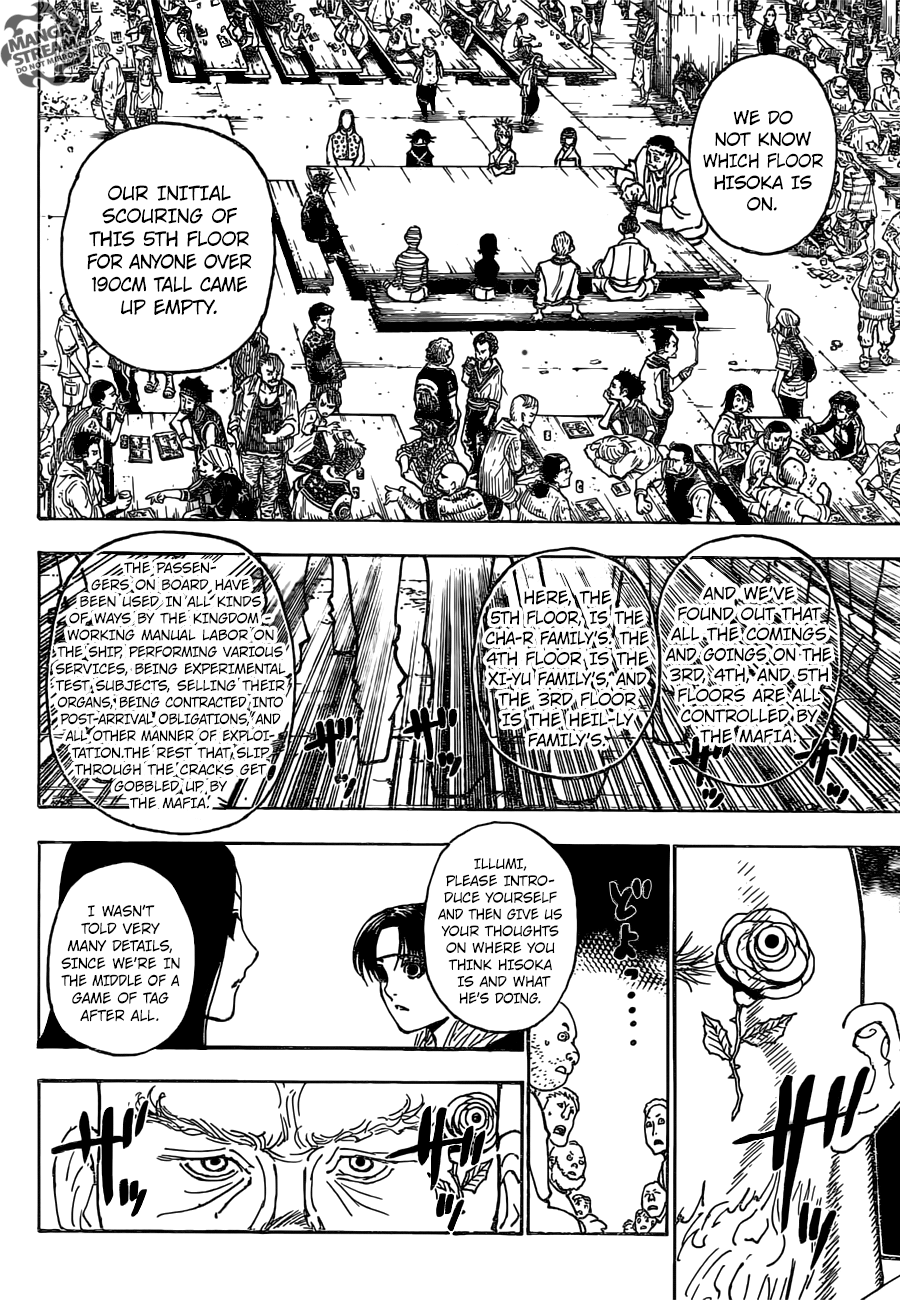 Hunter x Hunter, Chapter 377 - Sheme image 09