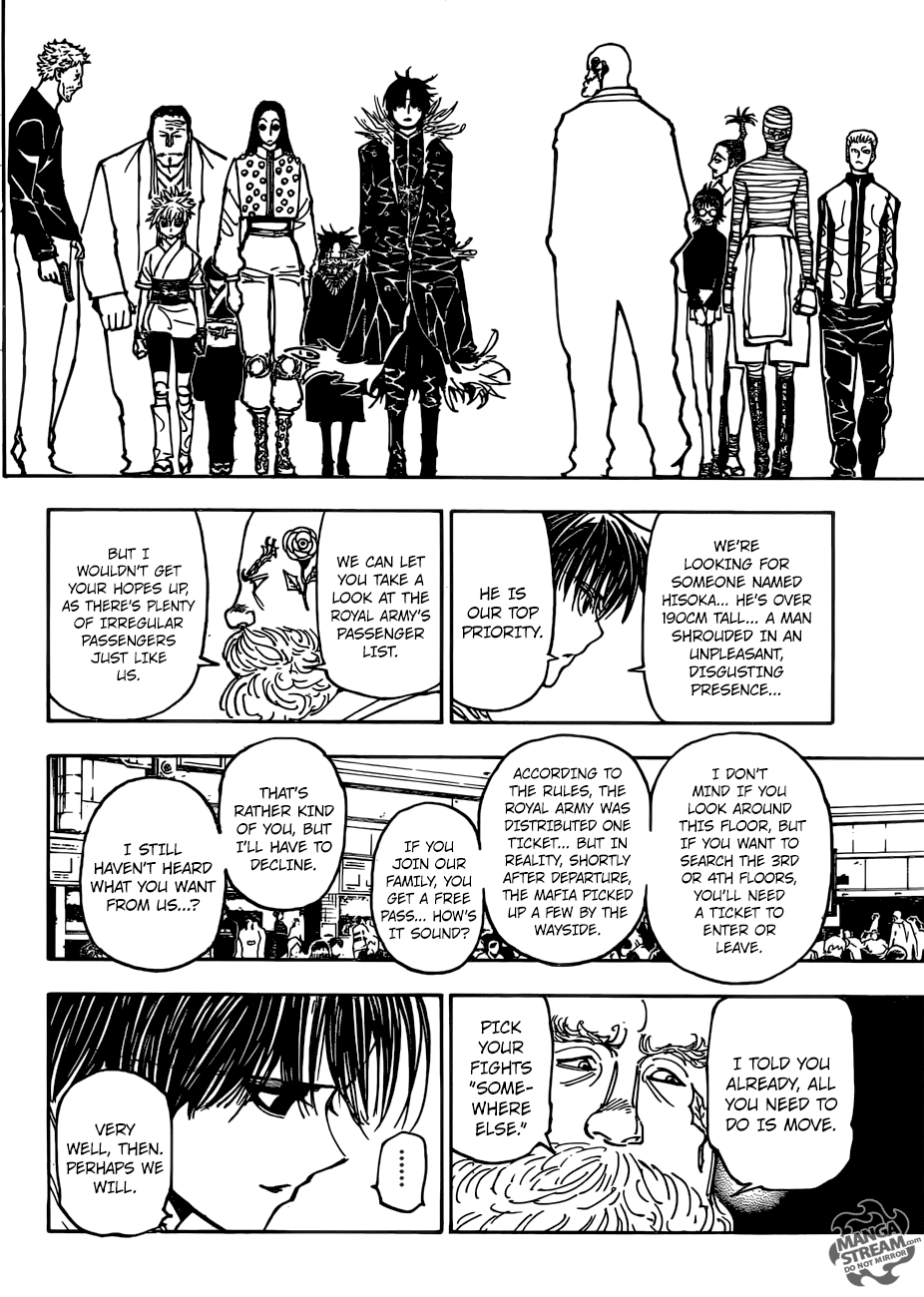 Hunter x Hunter, Chapter 377 - Sheme image 13