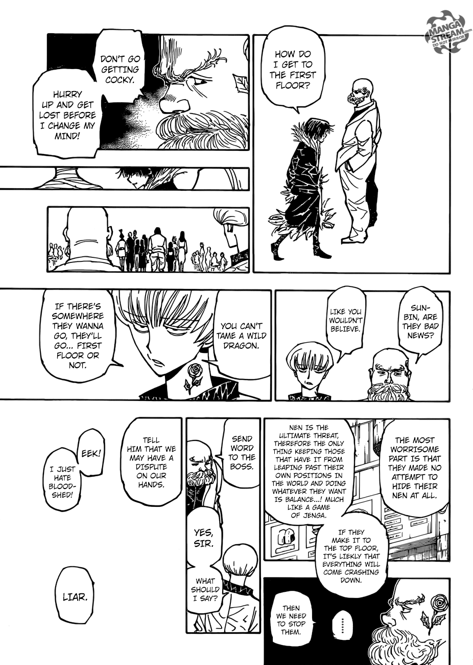 Hunter x Hunter, Chapter 377 - Sheme image 14