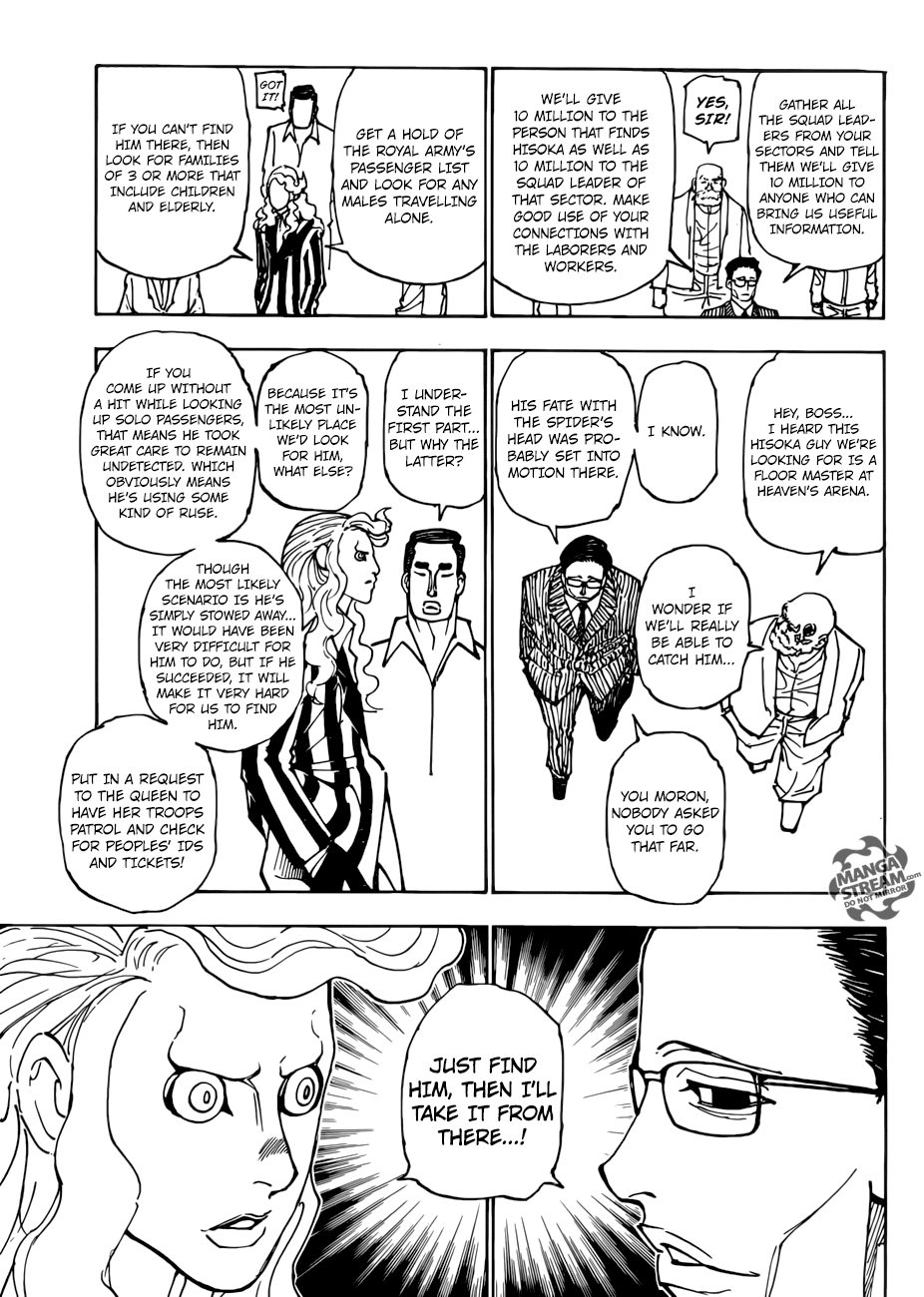 Hunter x Hunter, Chapter 378 - Balance image 06