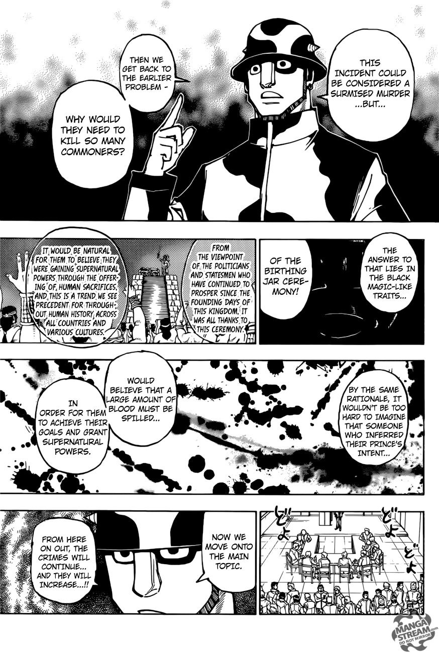 Hunter x Hunter, Chapter 380 - Alarm image 04