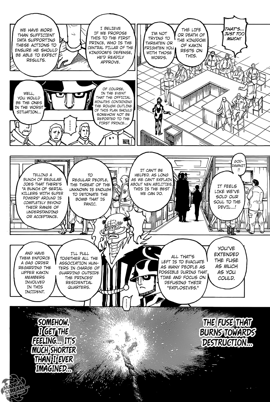 Hunter x Hunter, Chapter 380 - Alarm image 07