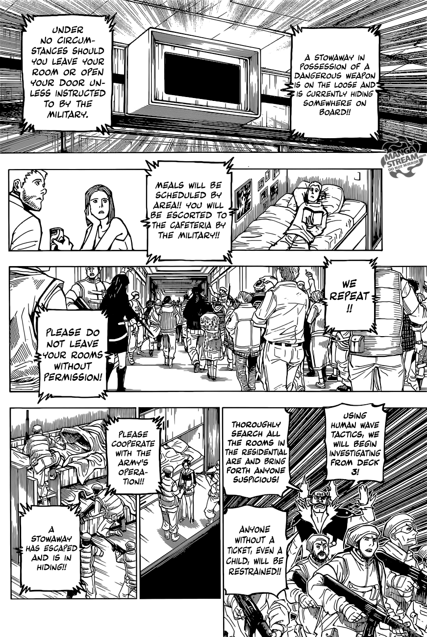 Hunter x Hunter, Chapter 380 - Alarm image 12