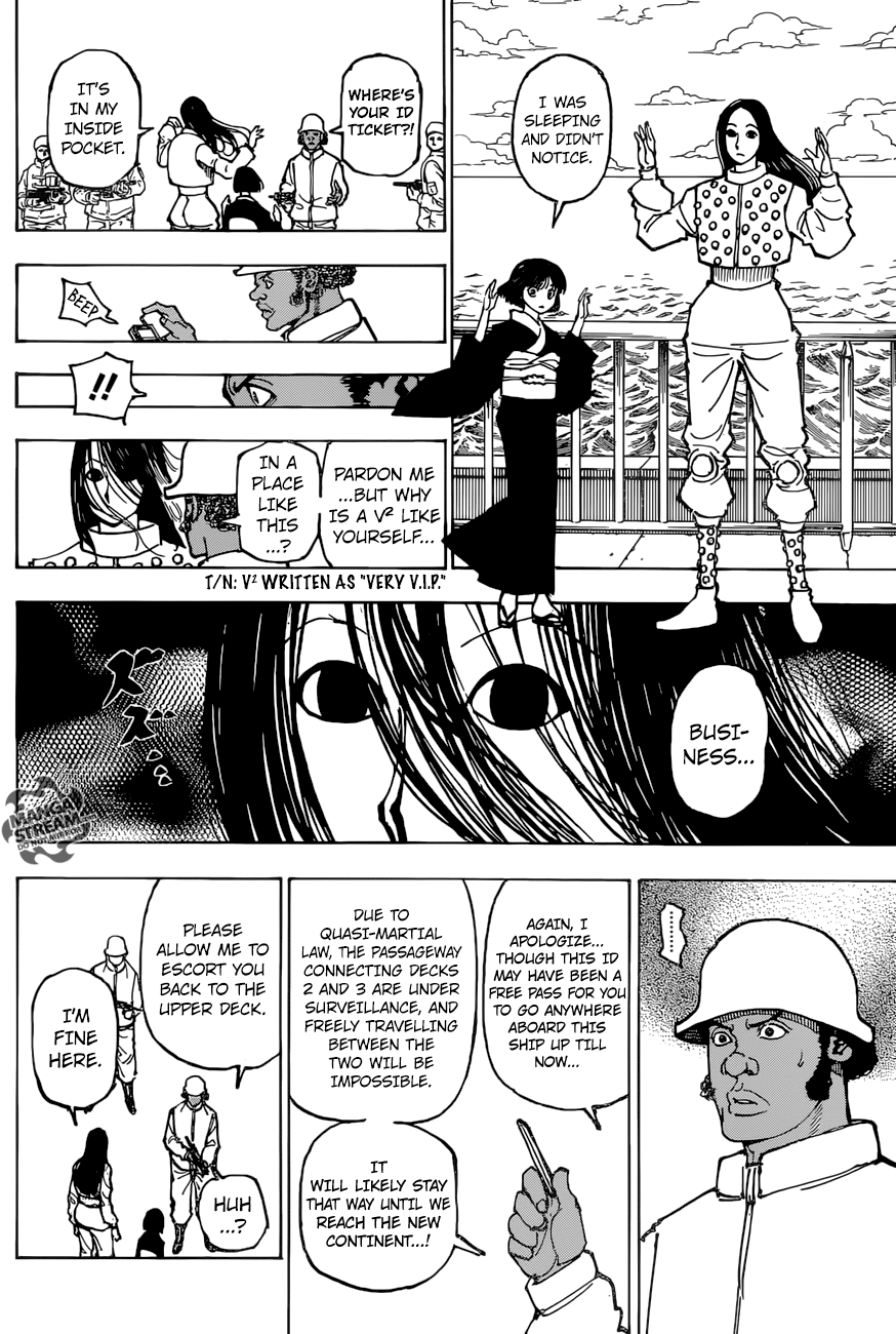 Hunter x Hunter, Chapter 380 - Alarm image 14