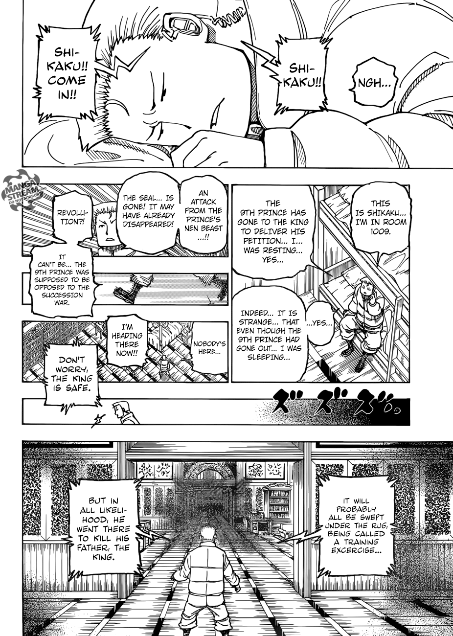 Hunter x Hunter, Chapter 382 - Awakening image 12