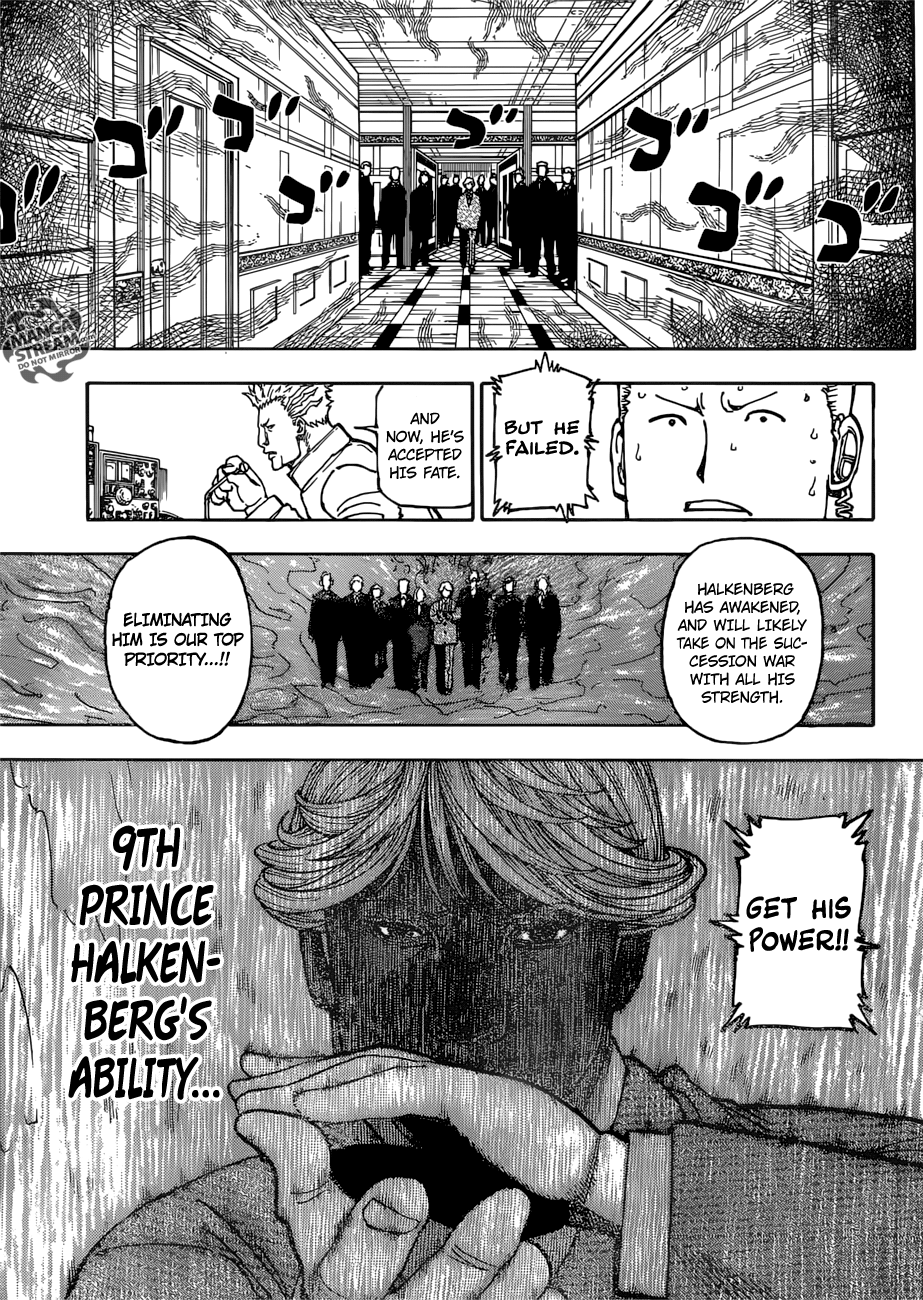 Hunter x Hunter, Chapter 382 - Awakening image 13