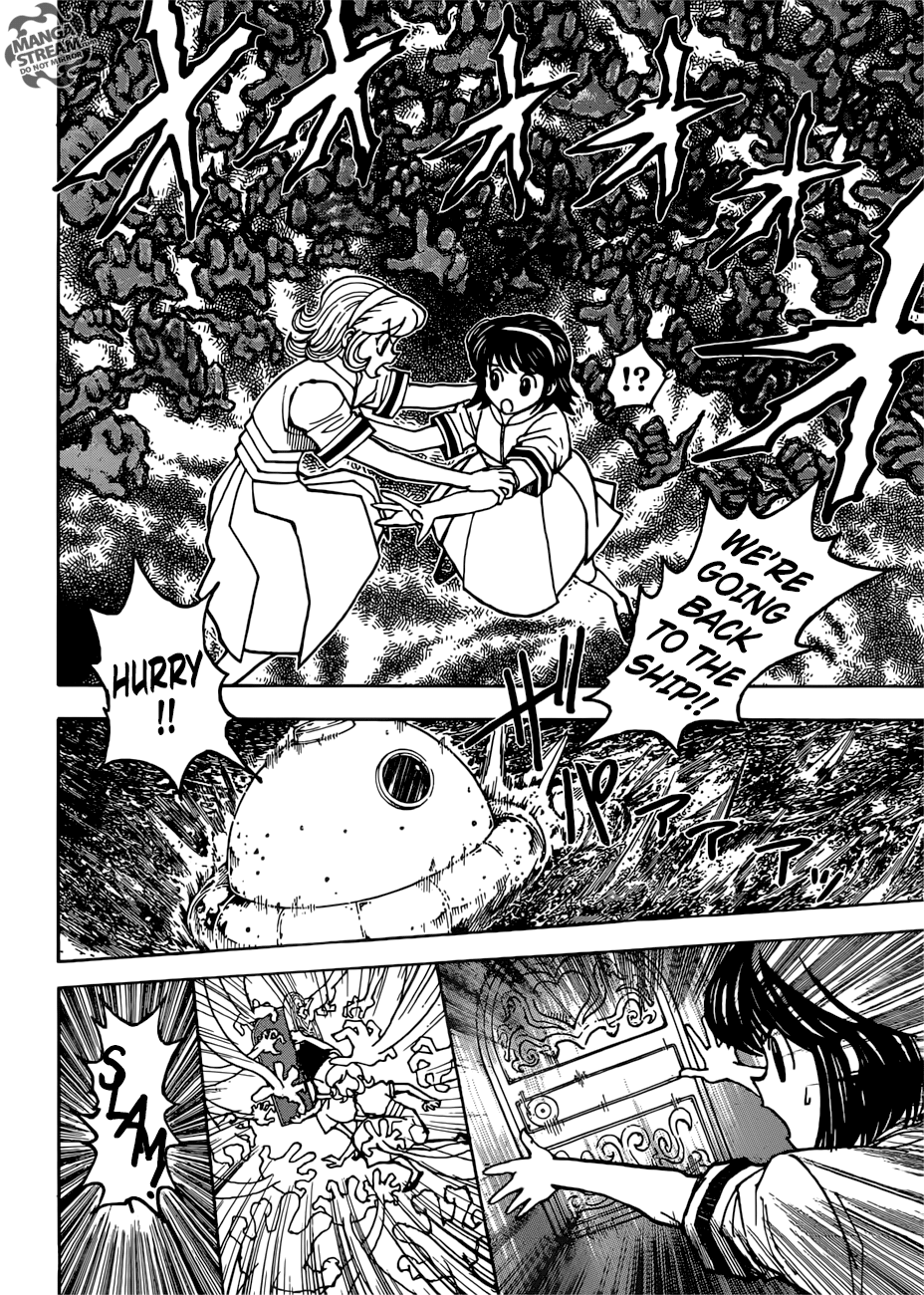 Hunter x Hunter, Chapter 383 - Escape image 16