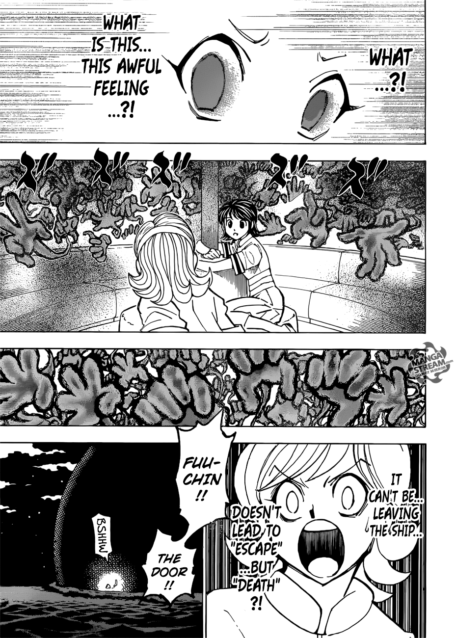 Hunter x Hunter, Chapter 383 - Escape image 15