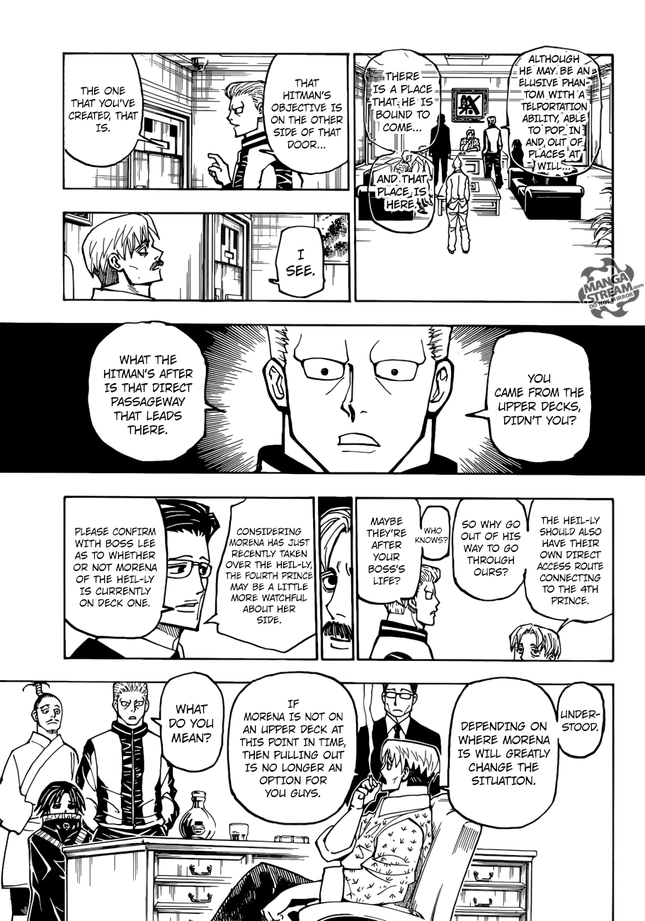 Hunter x Hunter, Chapter 384 - Conflict image 04