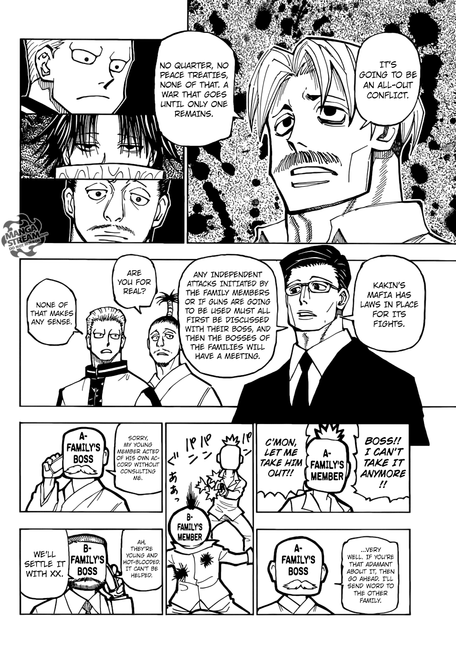 Hunter x Hunter, Chapter 384 - Conflict image 05