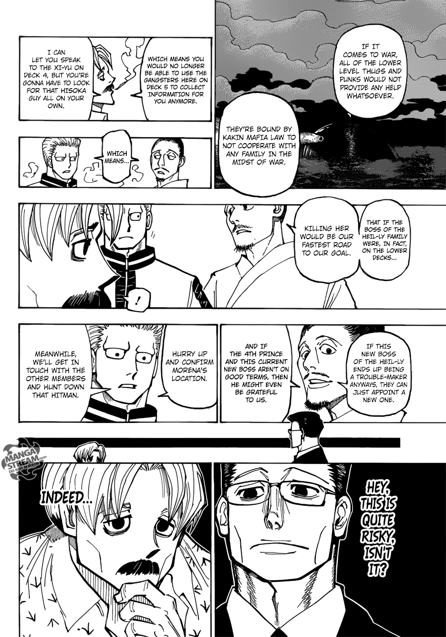 Hunter x Hunter, Chapter 384 - Conflict image 07