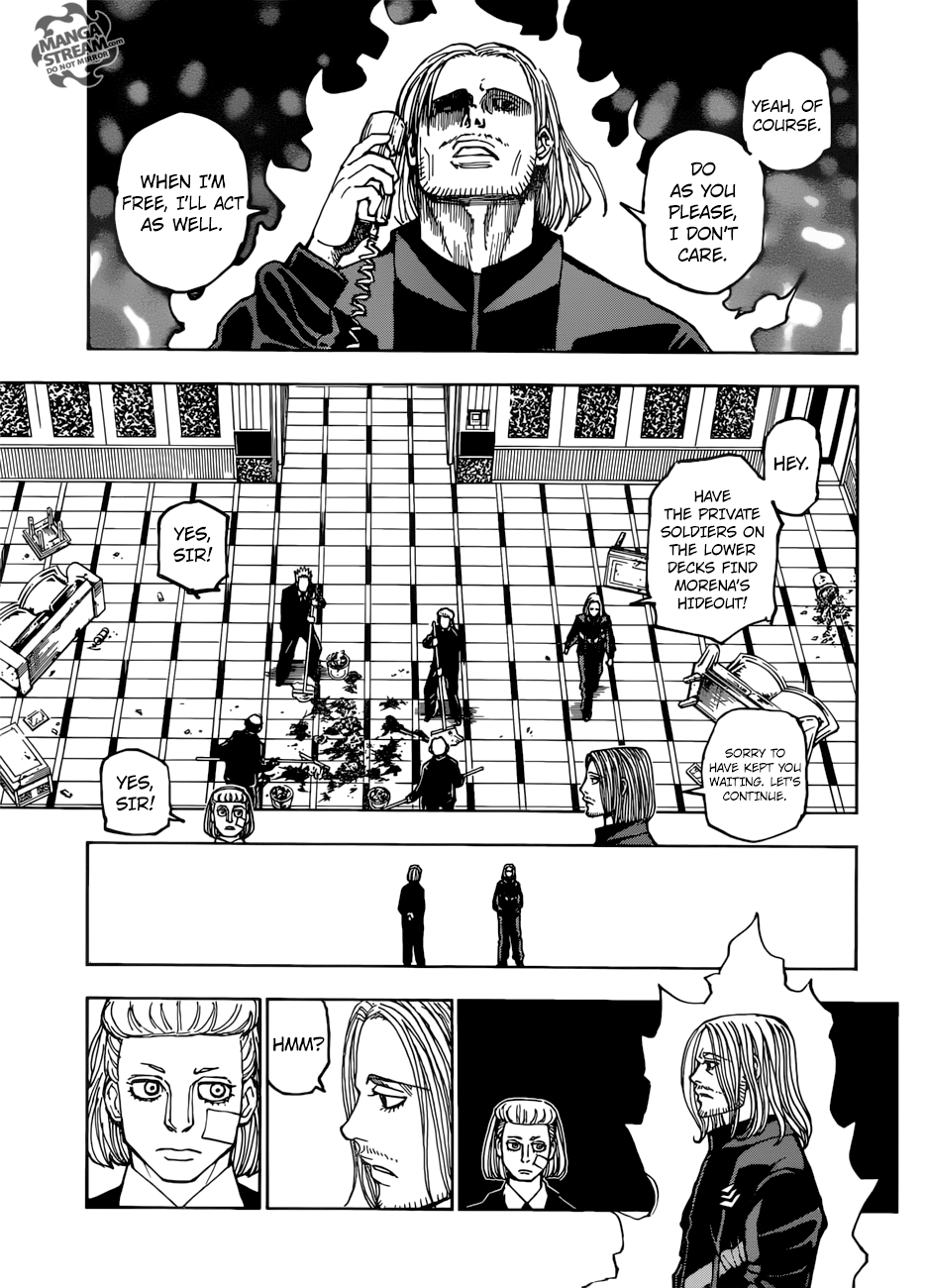 Hunter x Hunter, Chapter 384 - Conflict image 10