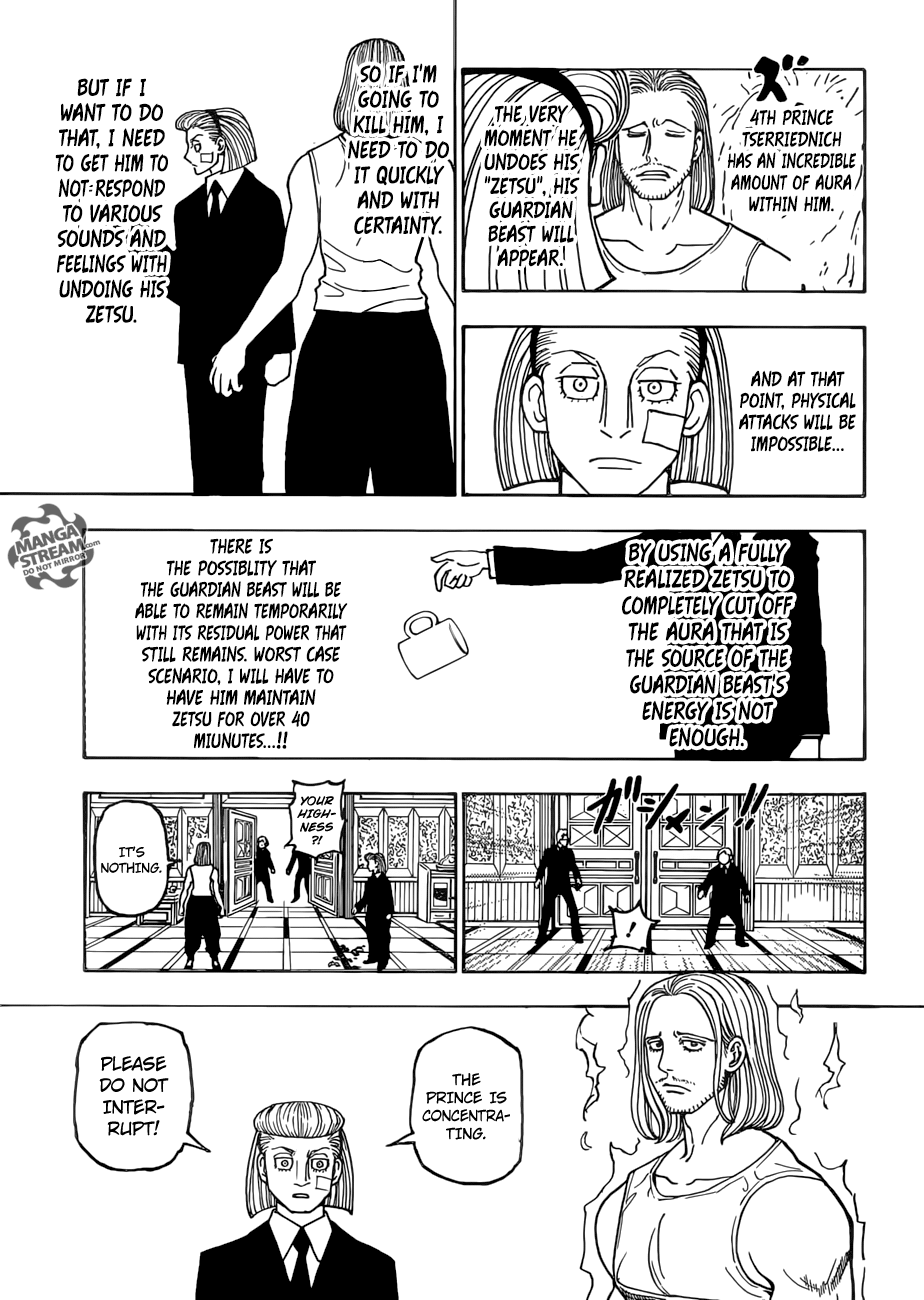 Hunter x Hunter, Chapter 385 - Warning image 04