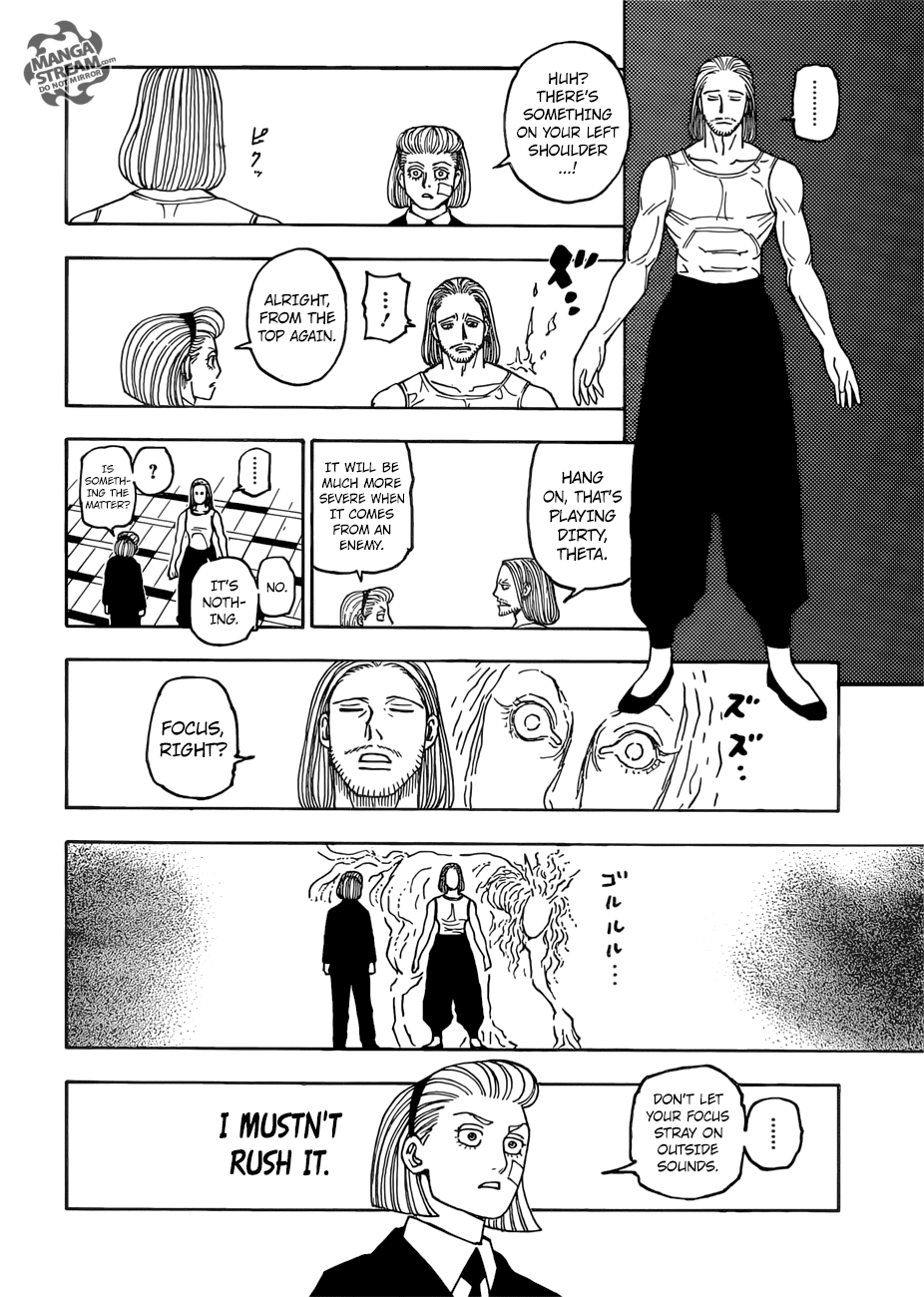 Hunter x Hunter, Chapter 385 - Warning image 03