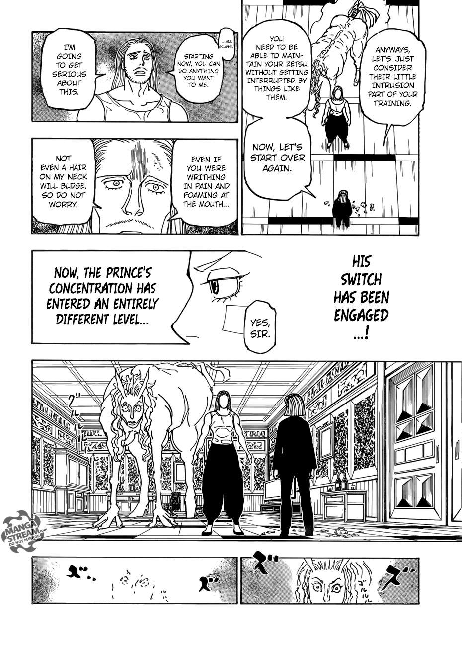 Hunter x Hunter, Chapter 385 - Warning image 05