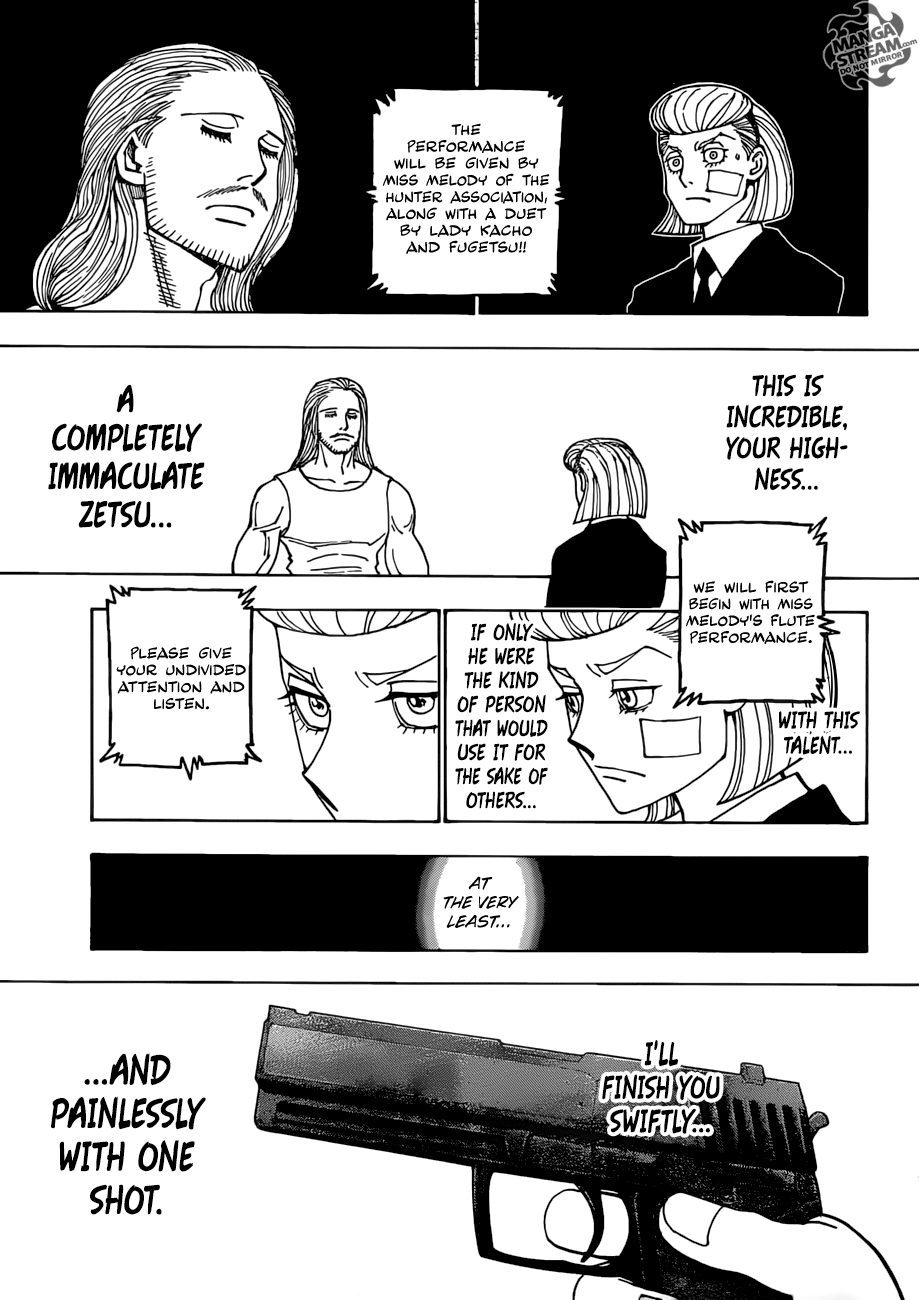 Hunter x Hunter, Chapter 385 - Warning image 10