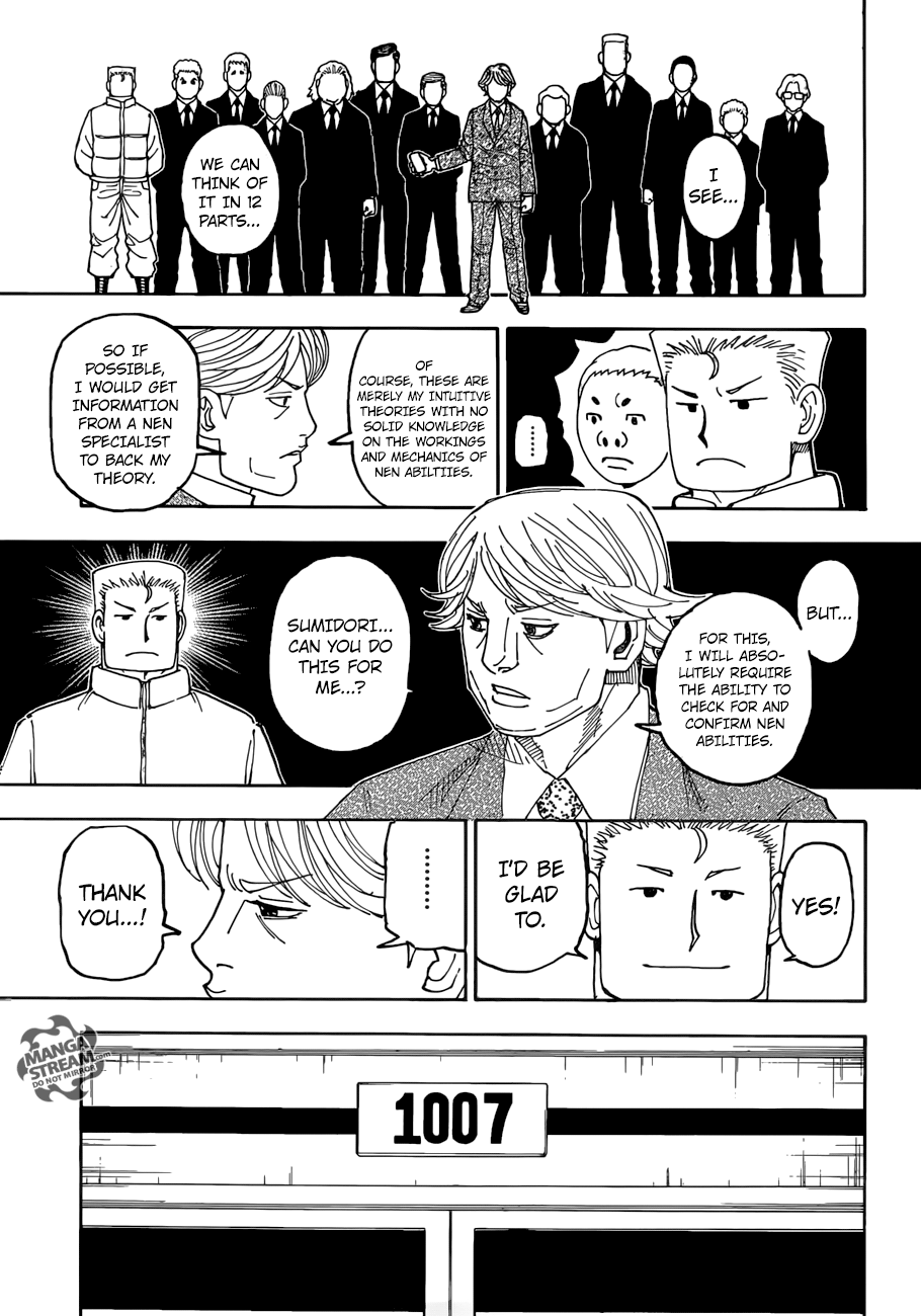 Hunter x Hunter, Chapter 386 - Hypothesis image 08