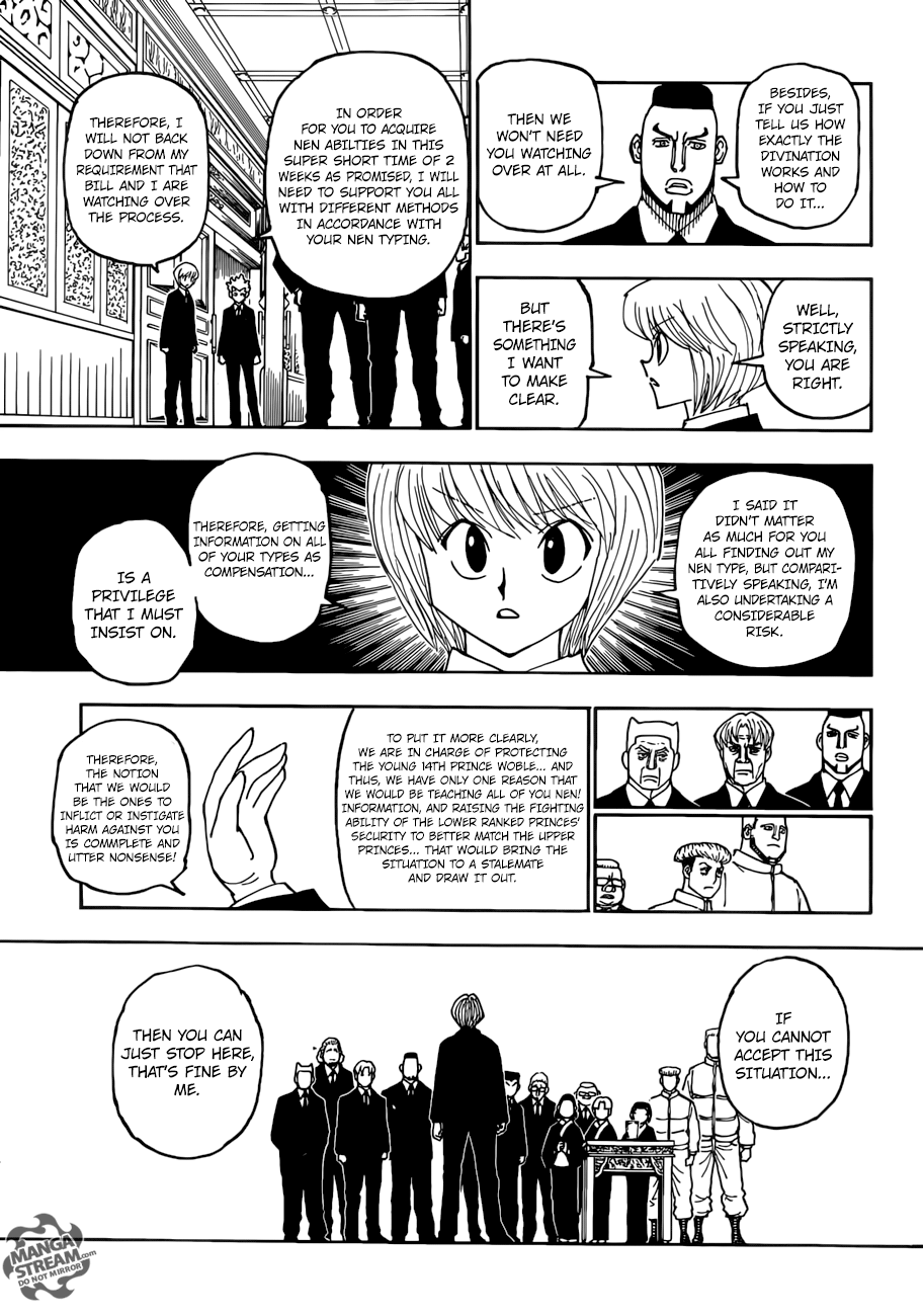 Hunter x Hunter, Chapter 386 - Hypothesis image 18